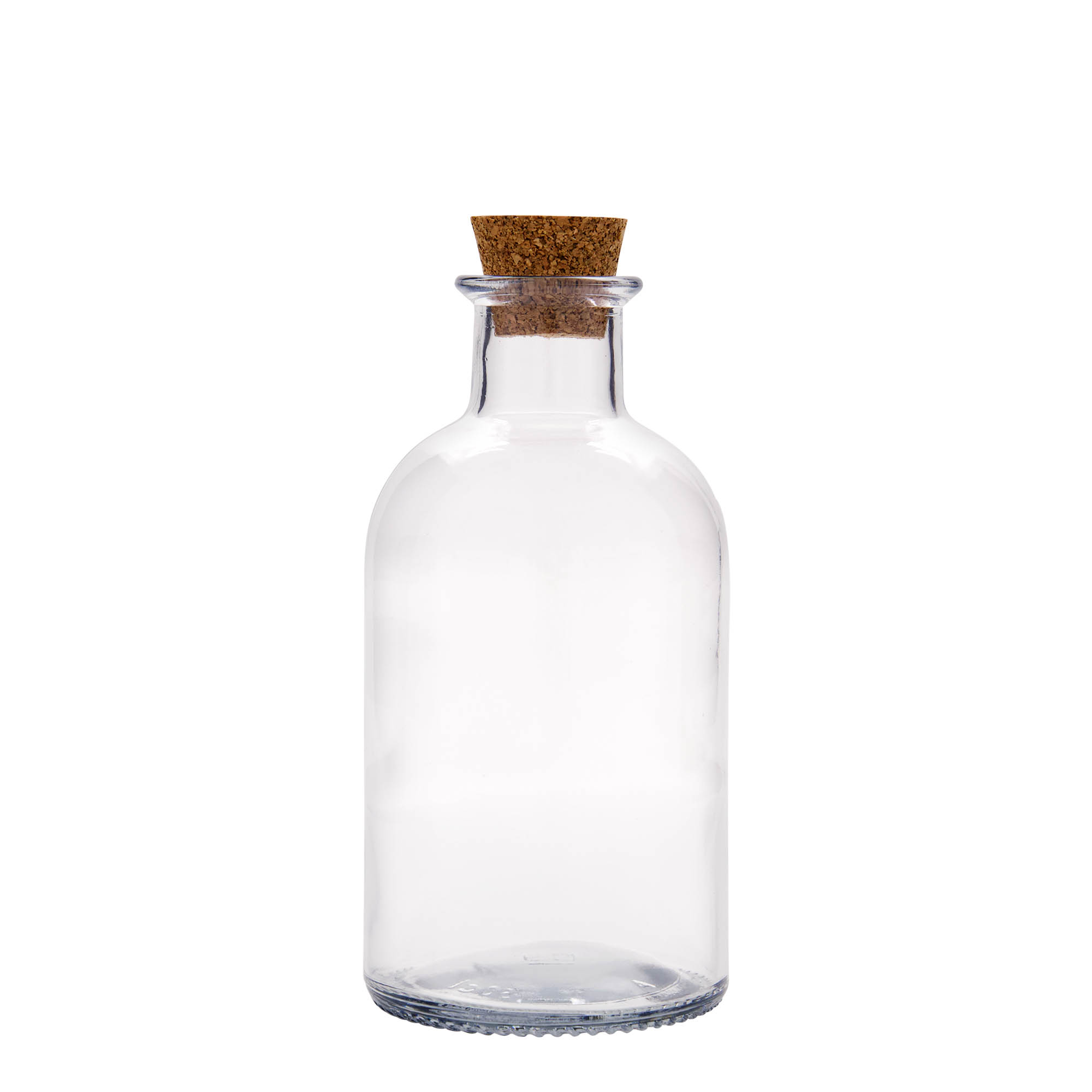 500 ml glass apothecary bottle 'Italia', closure: cork