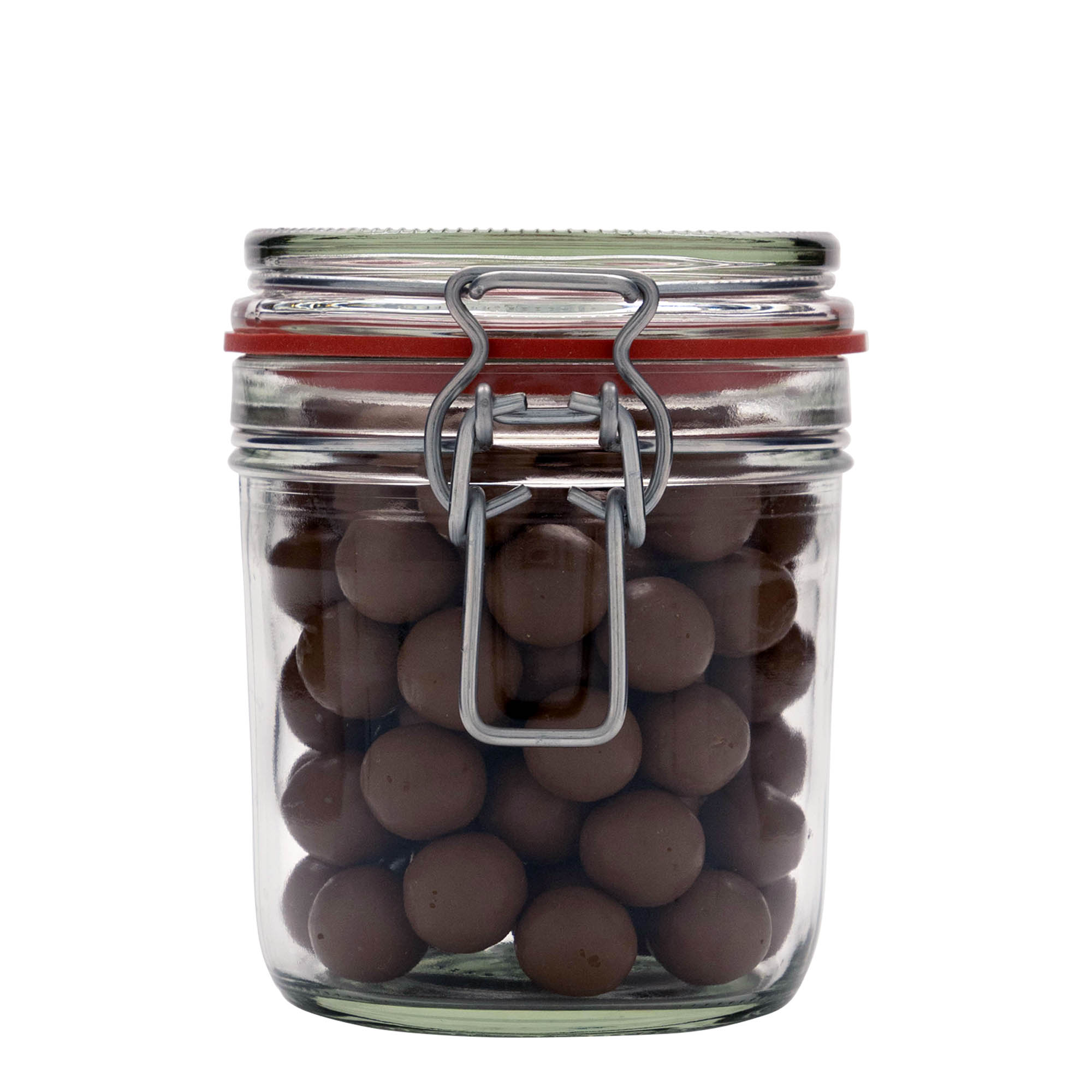 530 ml clip top jar, closure: clip top