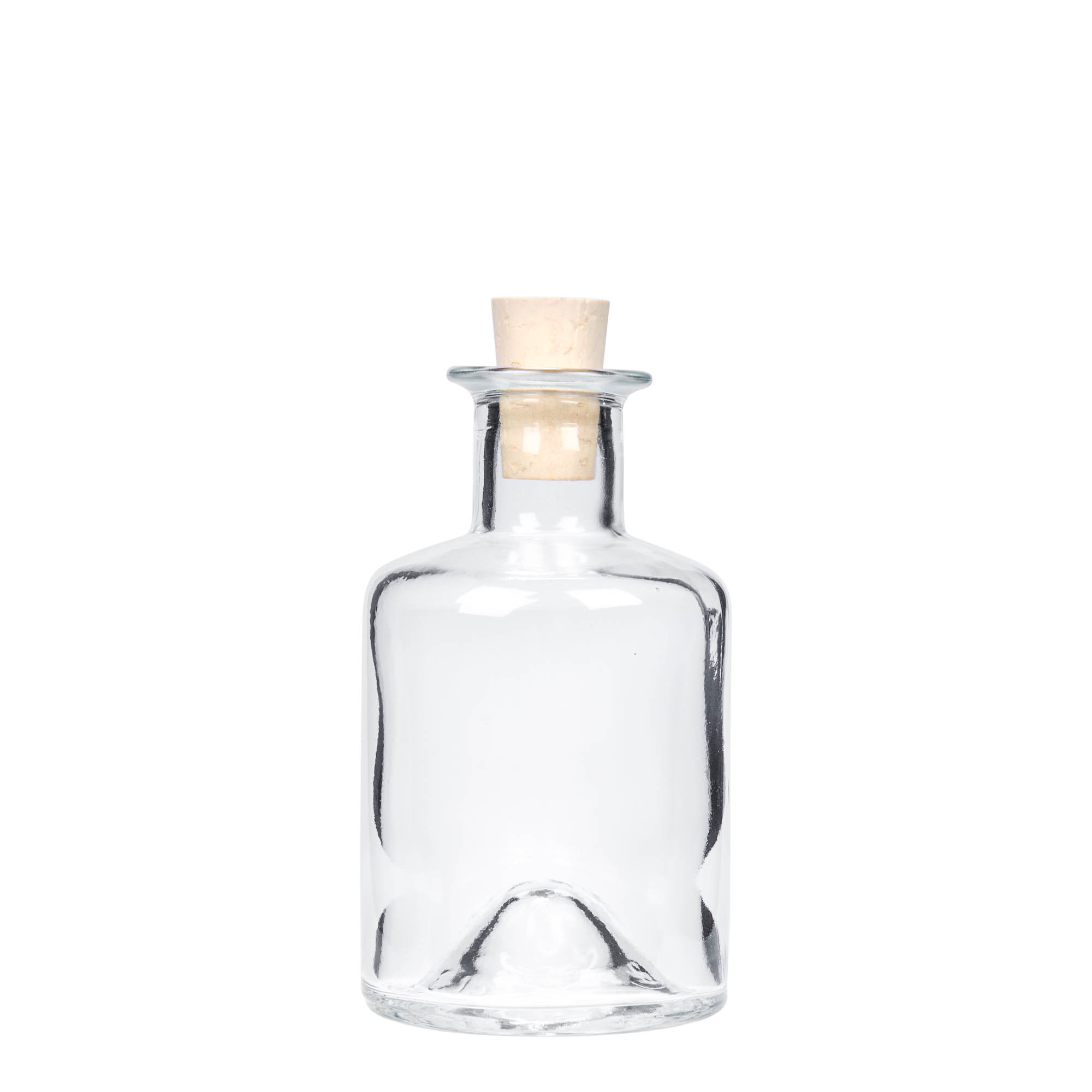 200 ml glass apothecary bottle, closure: cork