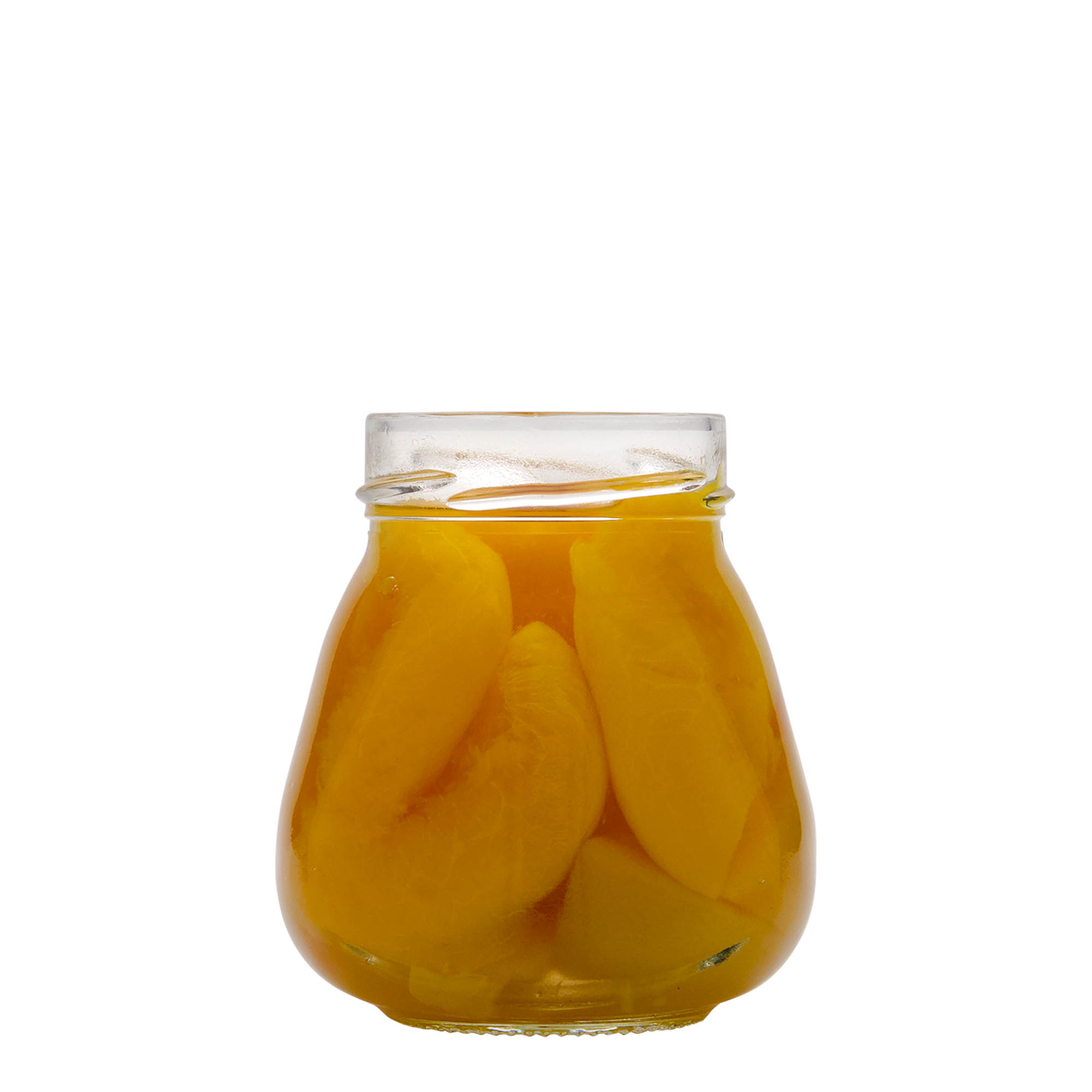 300 ml bulbous round jar, oval, closure: deep twist off (DTO 63)