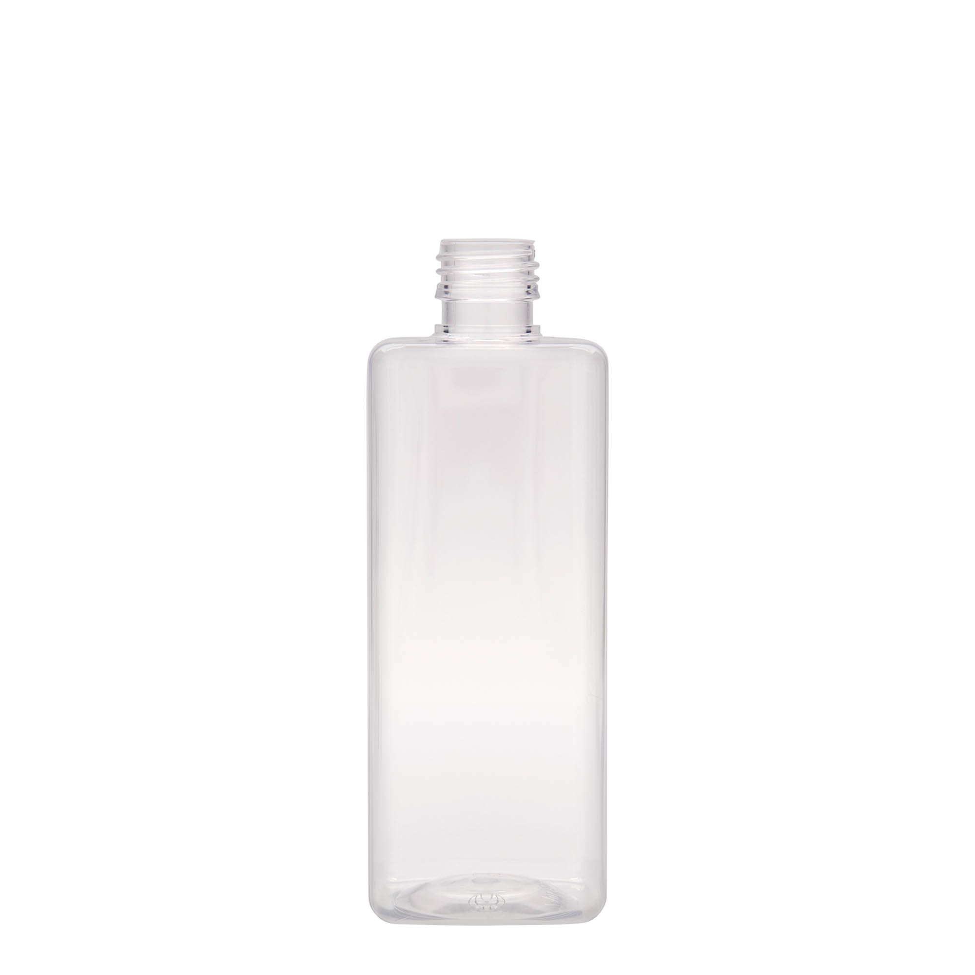 500 ml PET bottle 'Karl', square, plastic, closure: PP 28