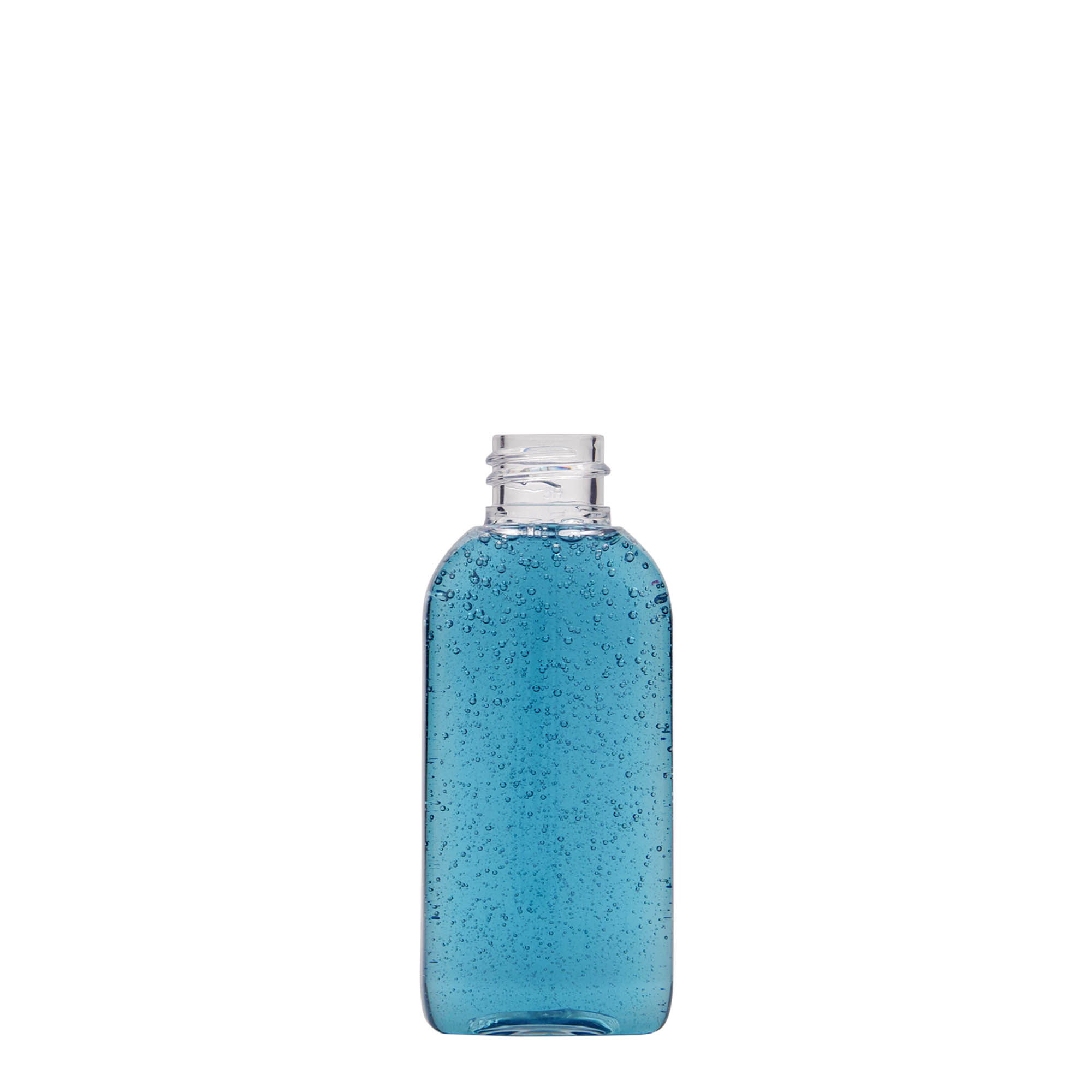 50 ml PET bottle 'Iris', oval, plastic, closure: 20/410