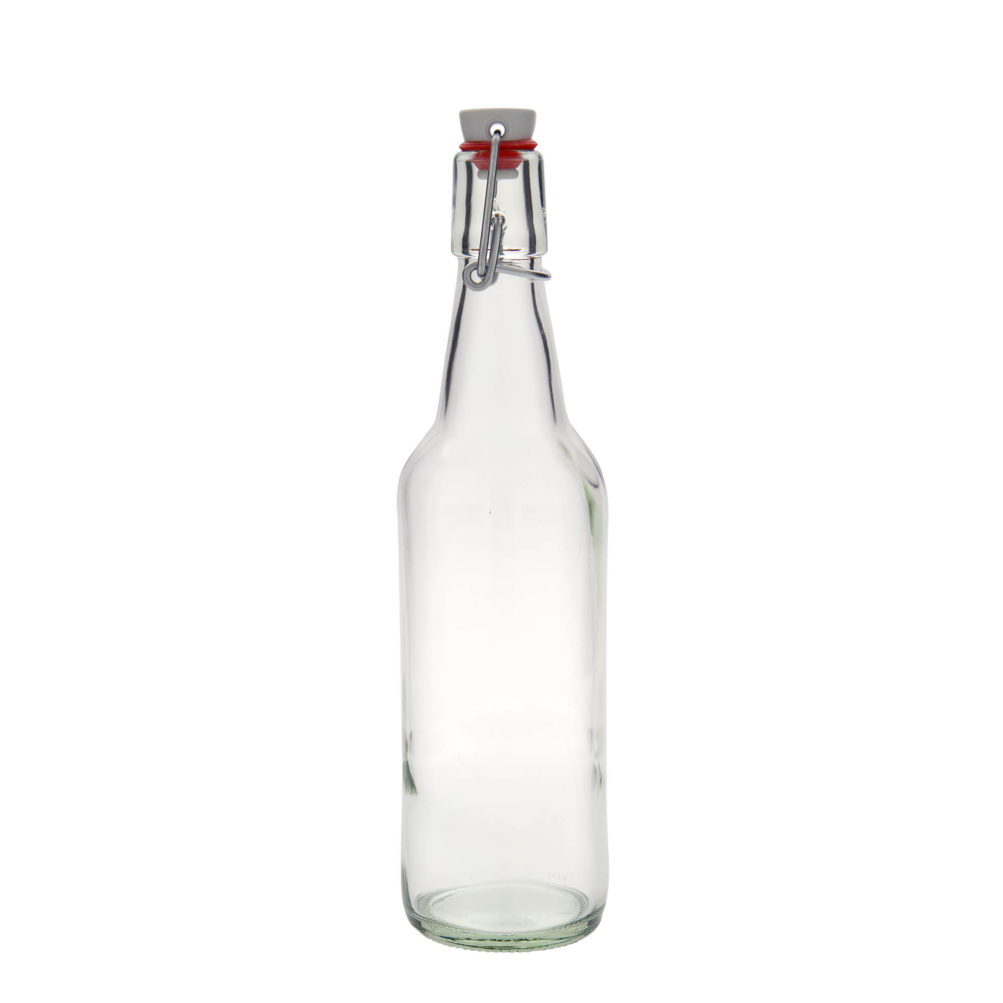 500 ml beer bottle, glass, closure: swing top