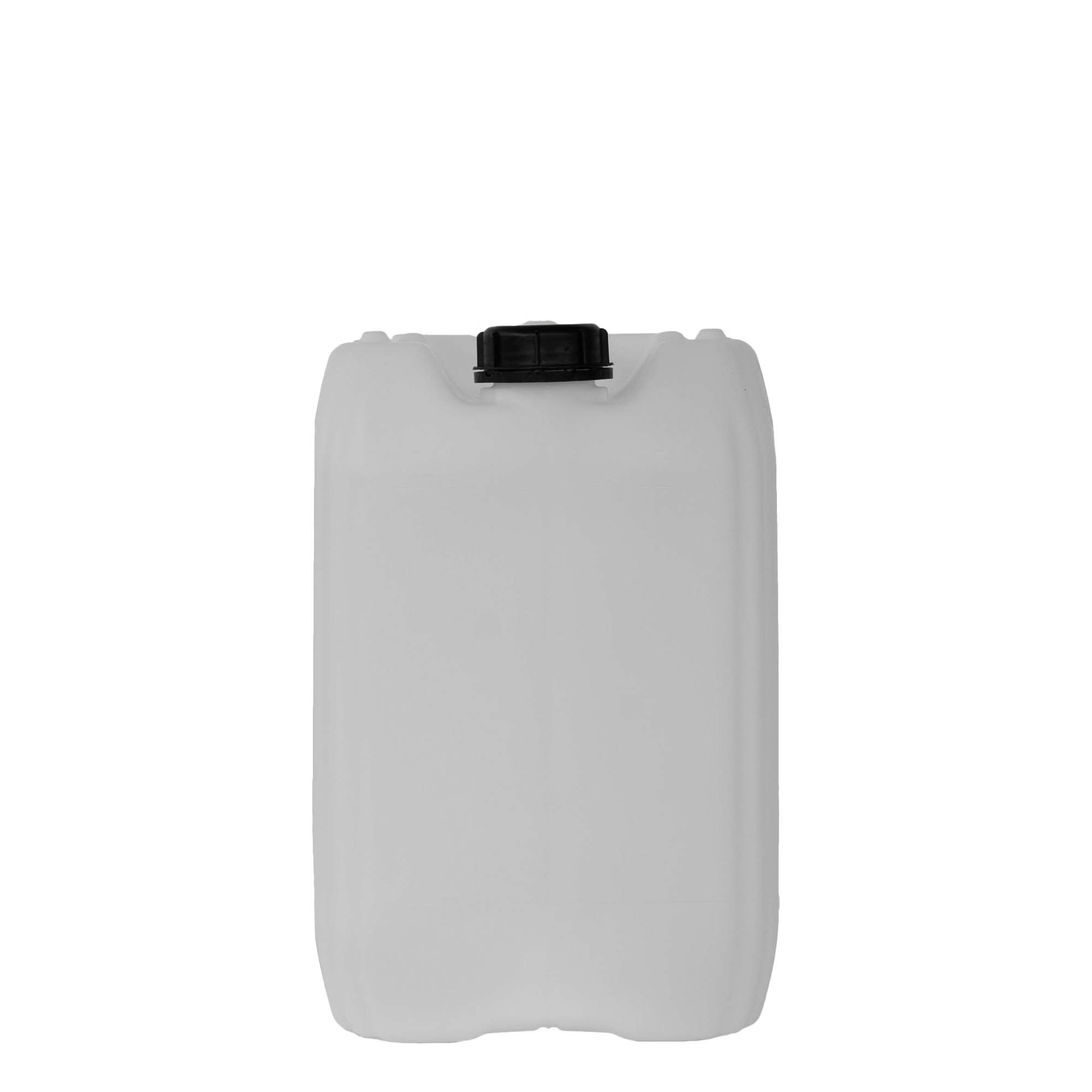 20 l canister, rectangular, HDPE plastic, natural, closure: ND 60