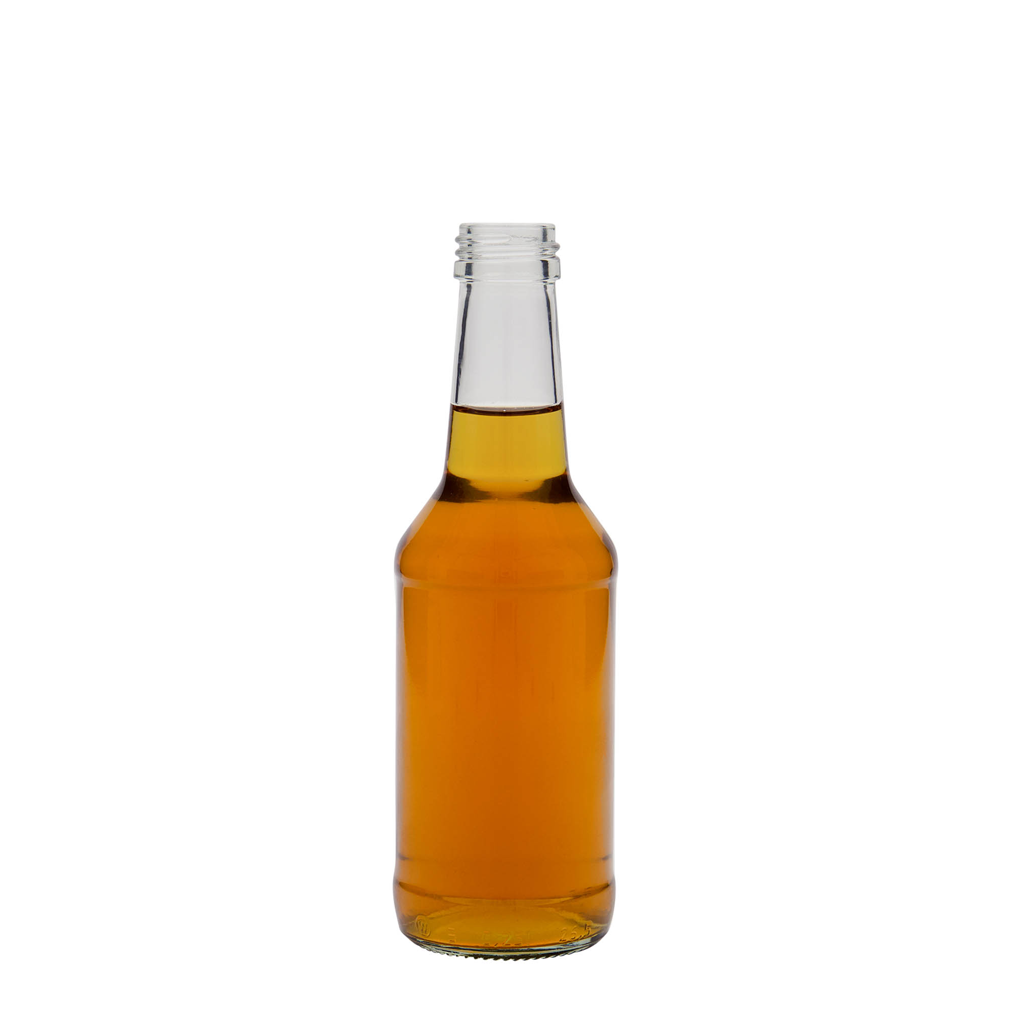 250 ml glass bottle 'Nils', closure: PP 28