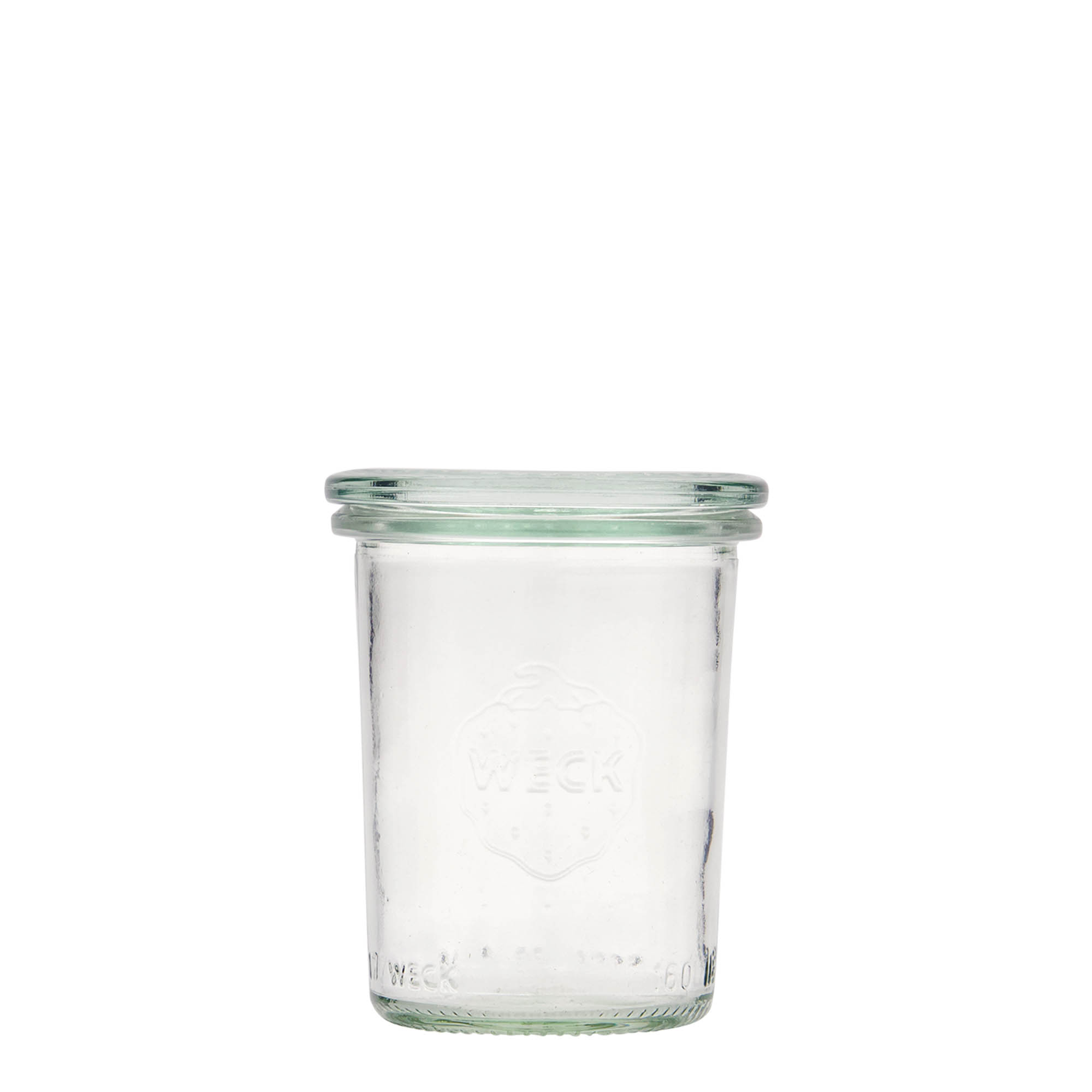 160 ml WECK cylindrical jar, closure: round rim