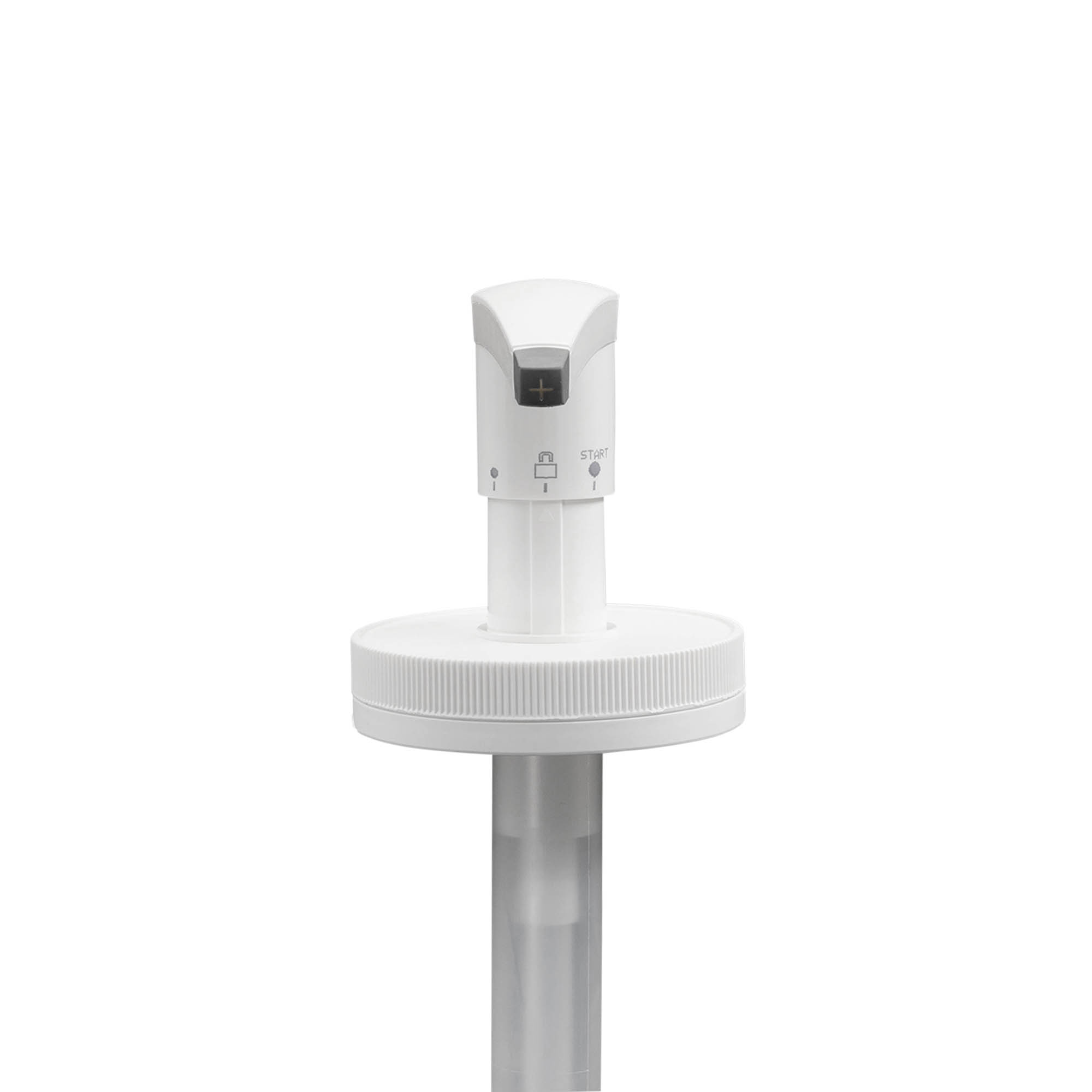 Dispenser pump for 655 ml 'Securibox', PE plastic, white, for opening: screw cap