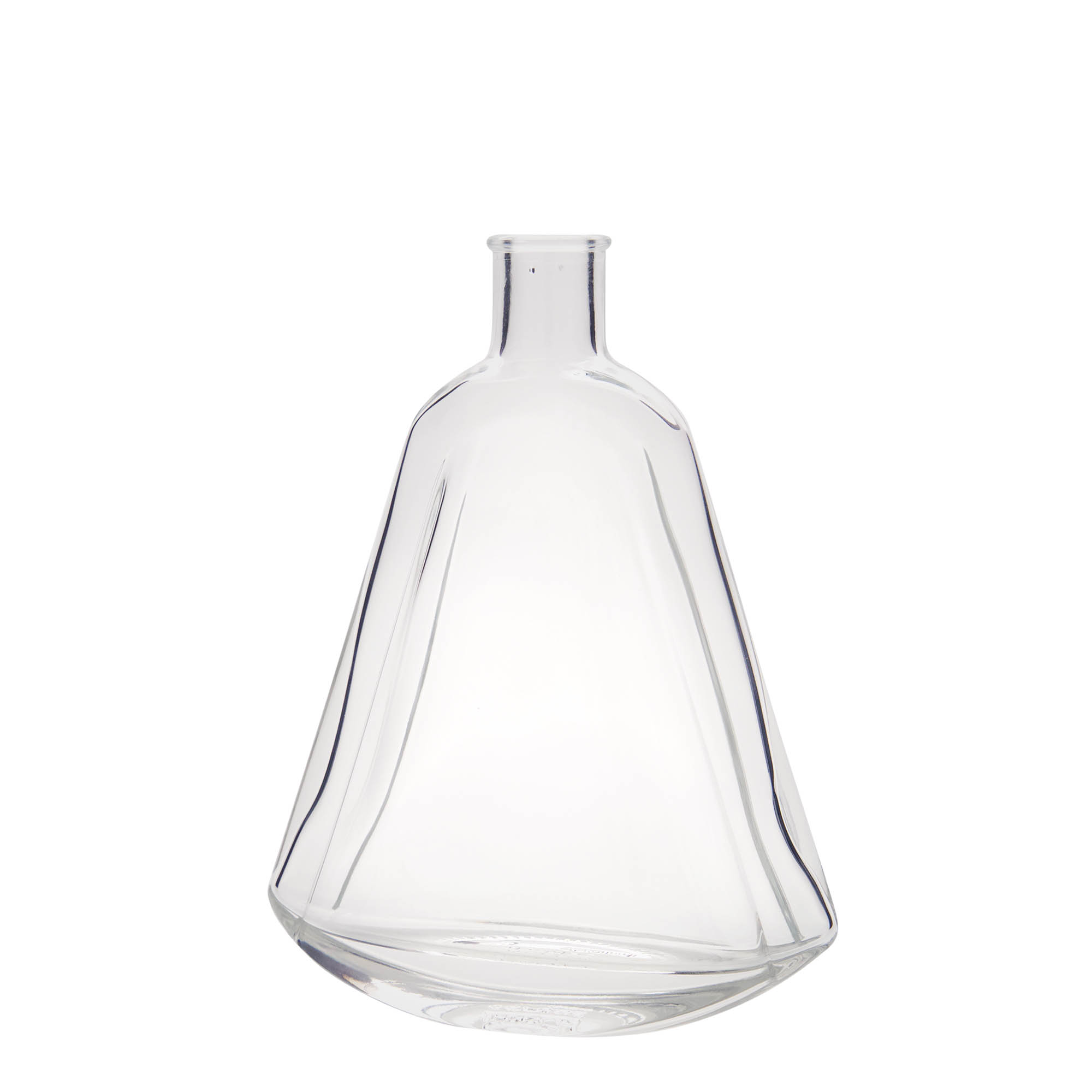 350 ml glass bottle 'Maurizio', oval, closure: cork