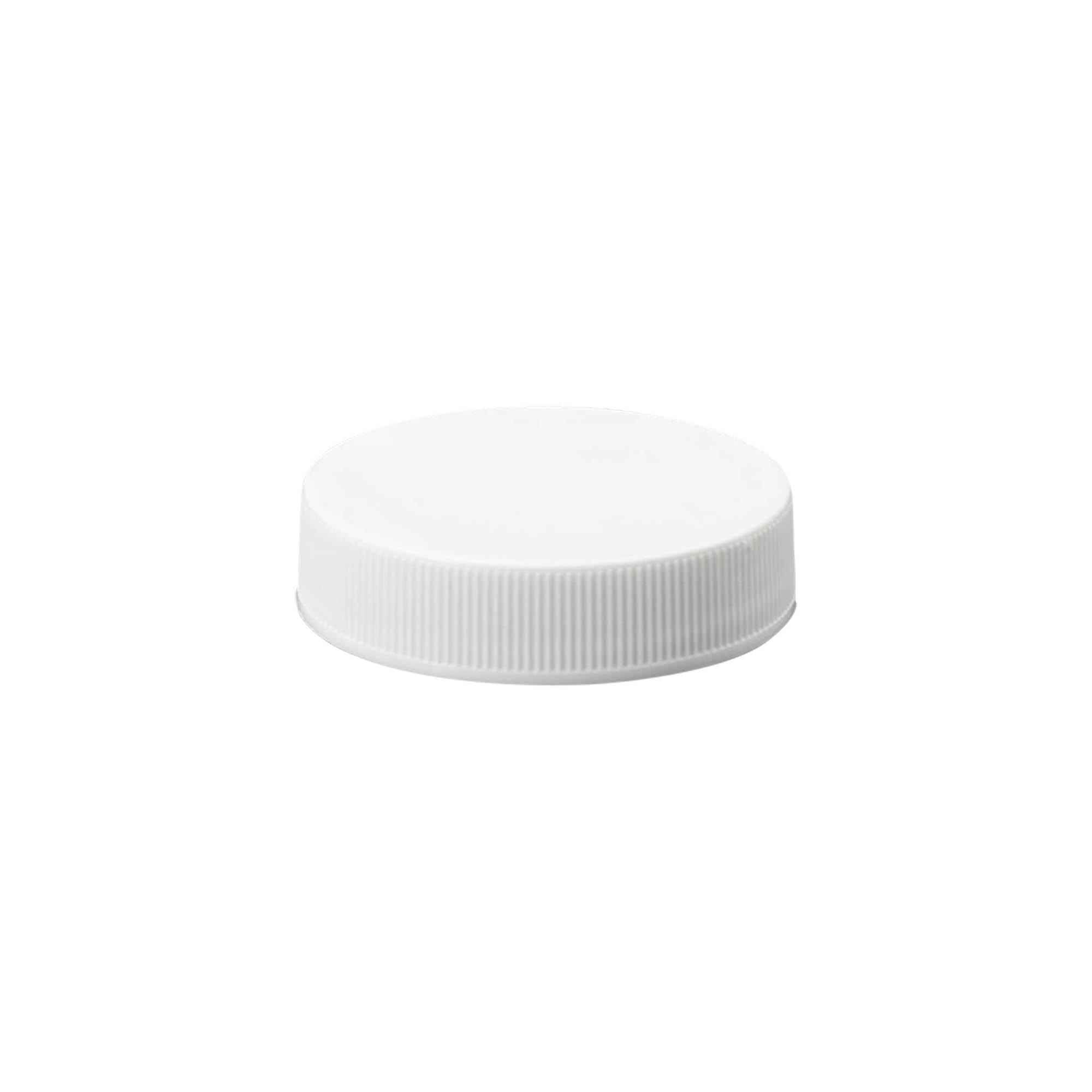 Screw cap, PP plastic, white, for opening: GPI 45/400