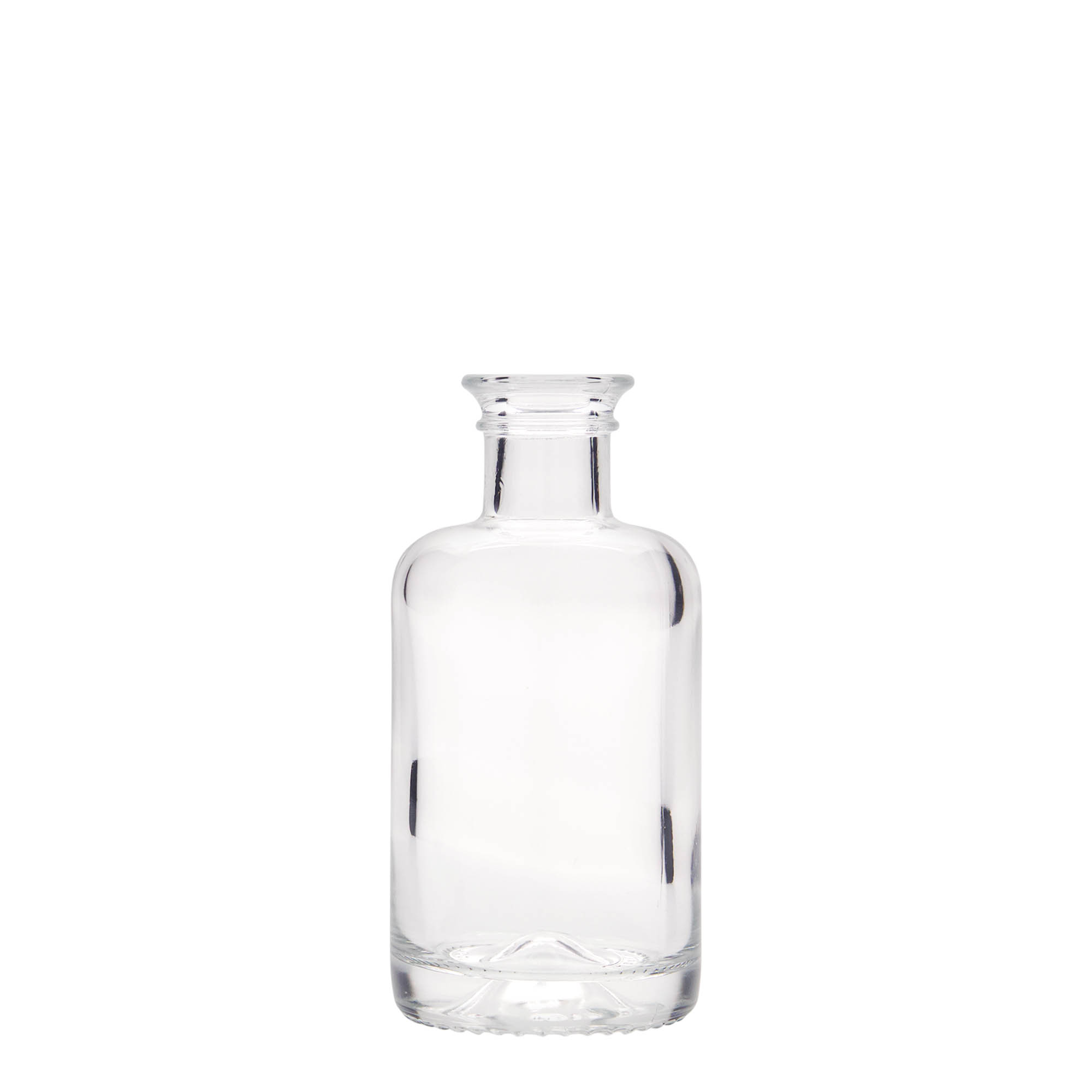 100 ml glass apothecary bottle, closure: cork