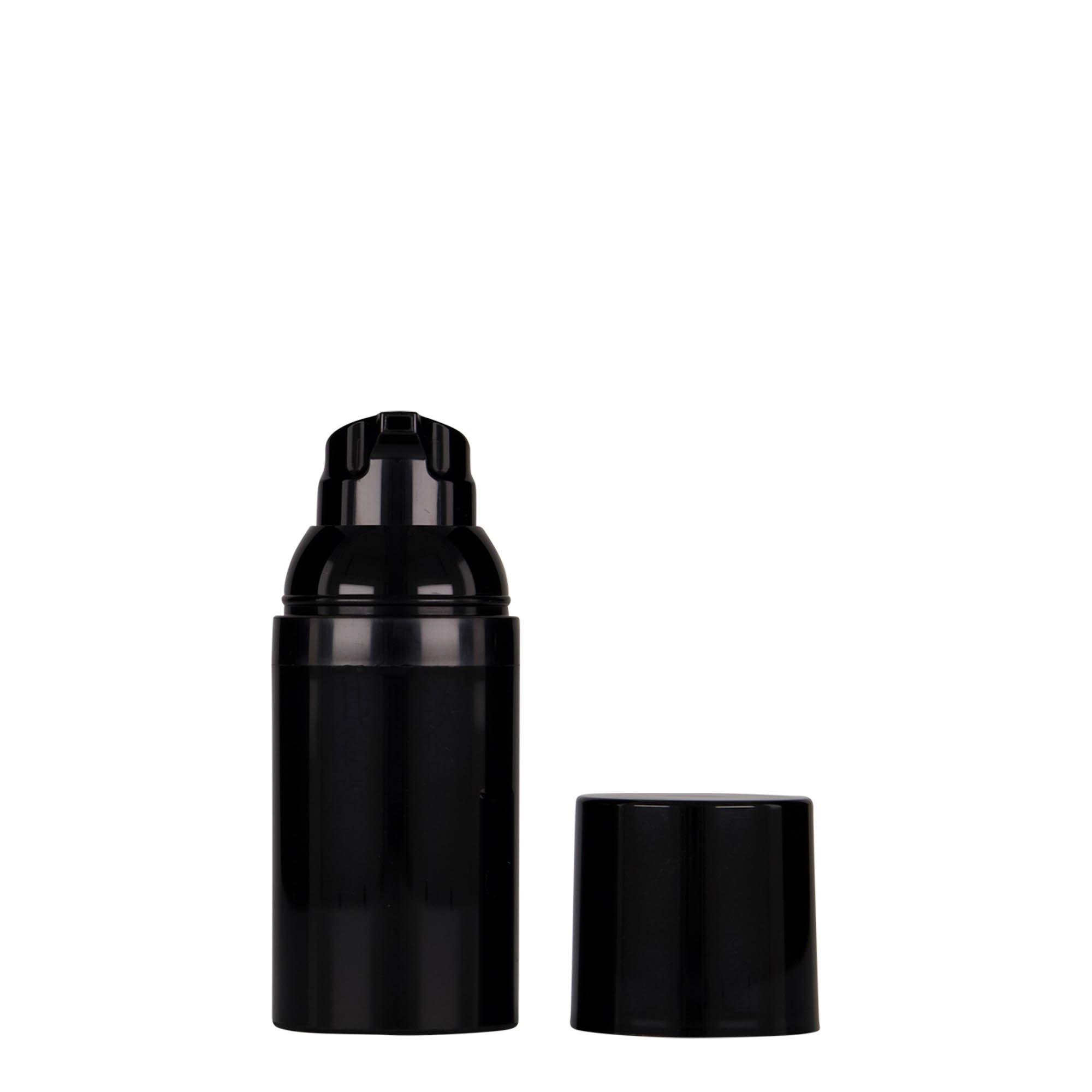 30 ml airless dispenser 'Mezzo', PP plastic, black