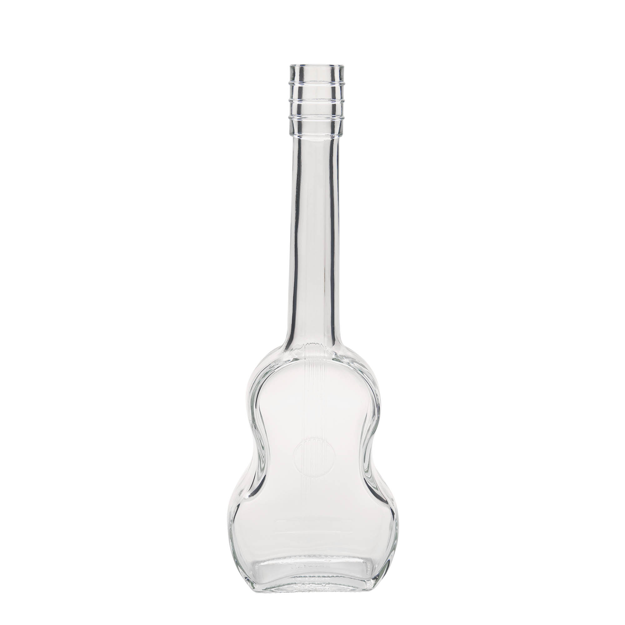 500 ml glass bottle 'Guitar', closure: cork