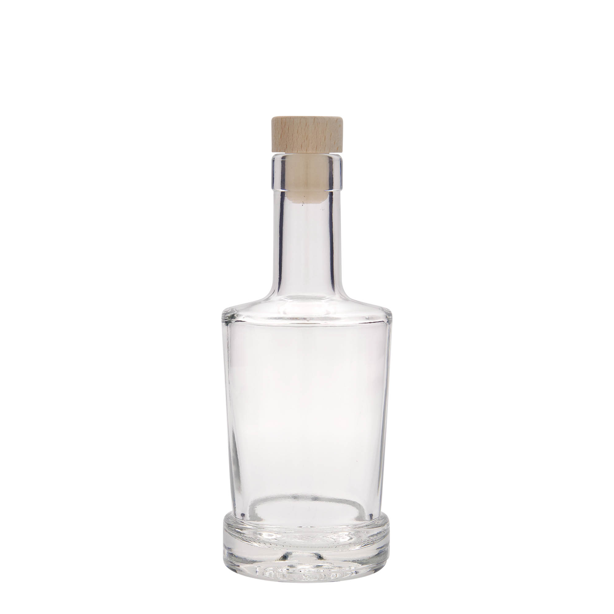 250 ml glass bottle 'Deborah', closure: cork