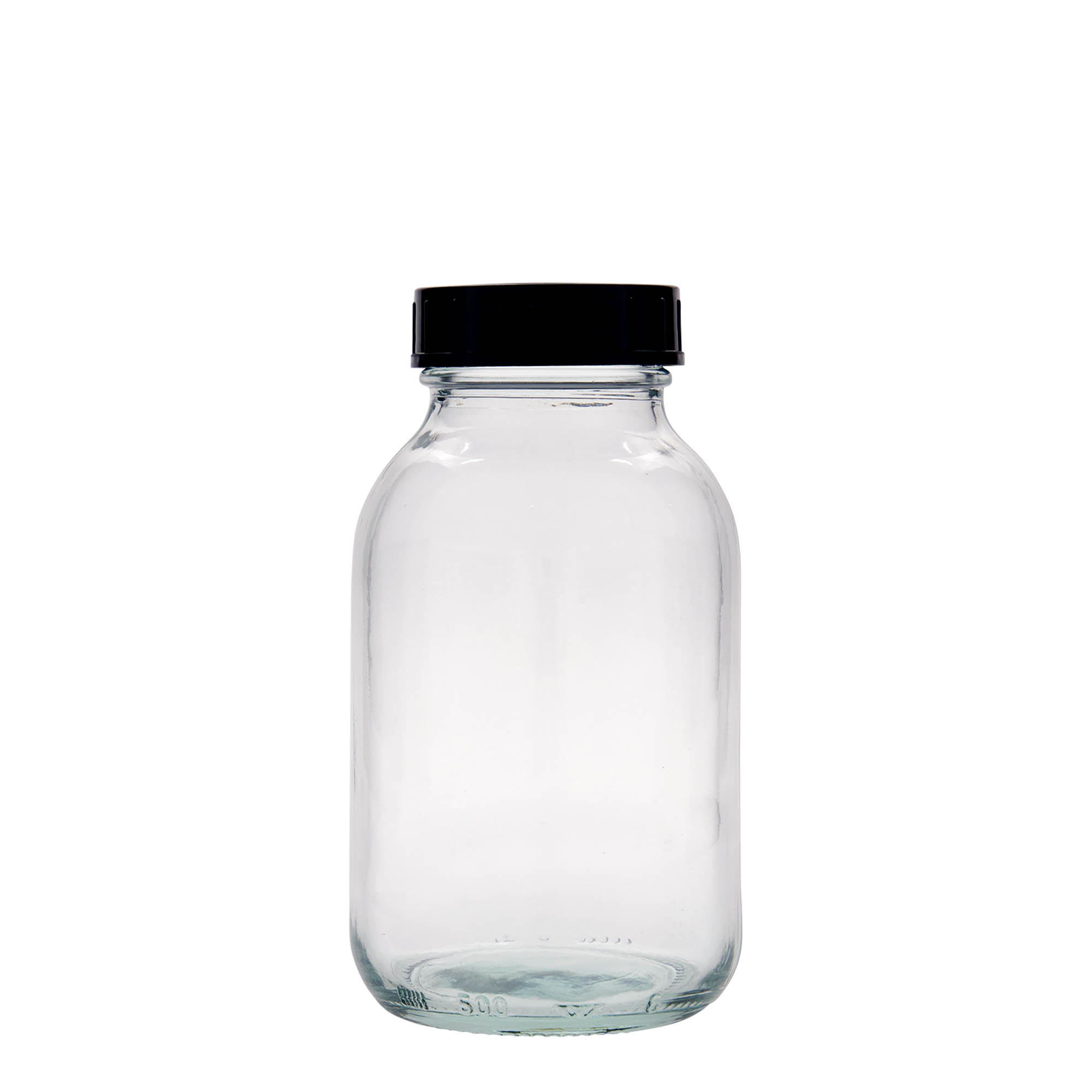 500 ml wide mouth jar, closure: DIN 55