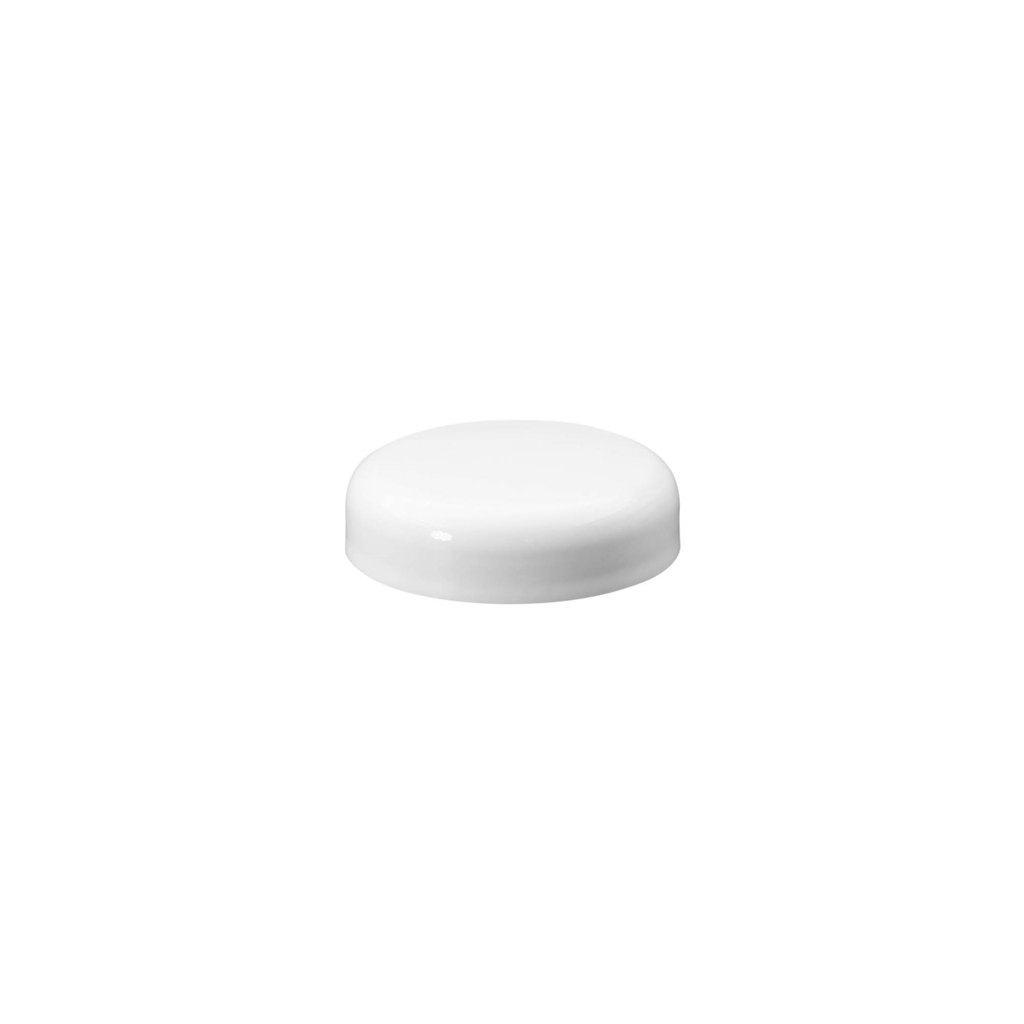 Screw cap for 30 ml 'Bianca', PP plastic, white