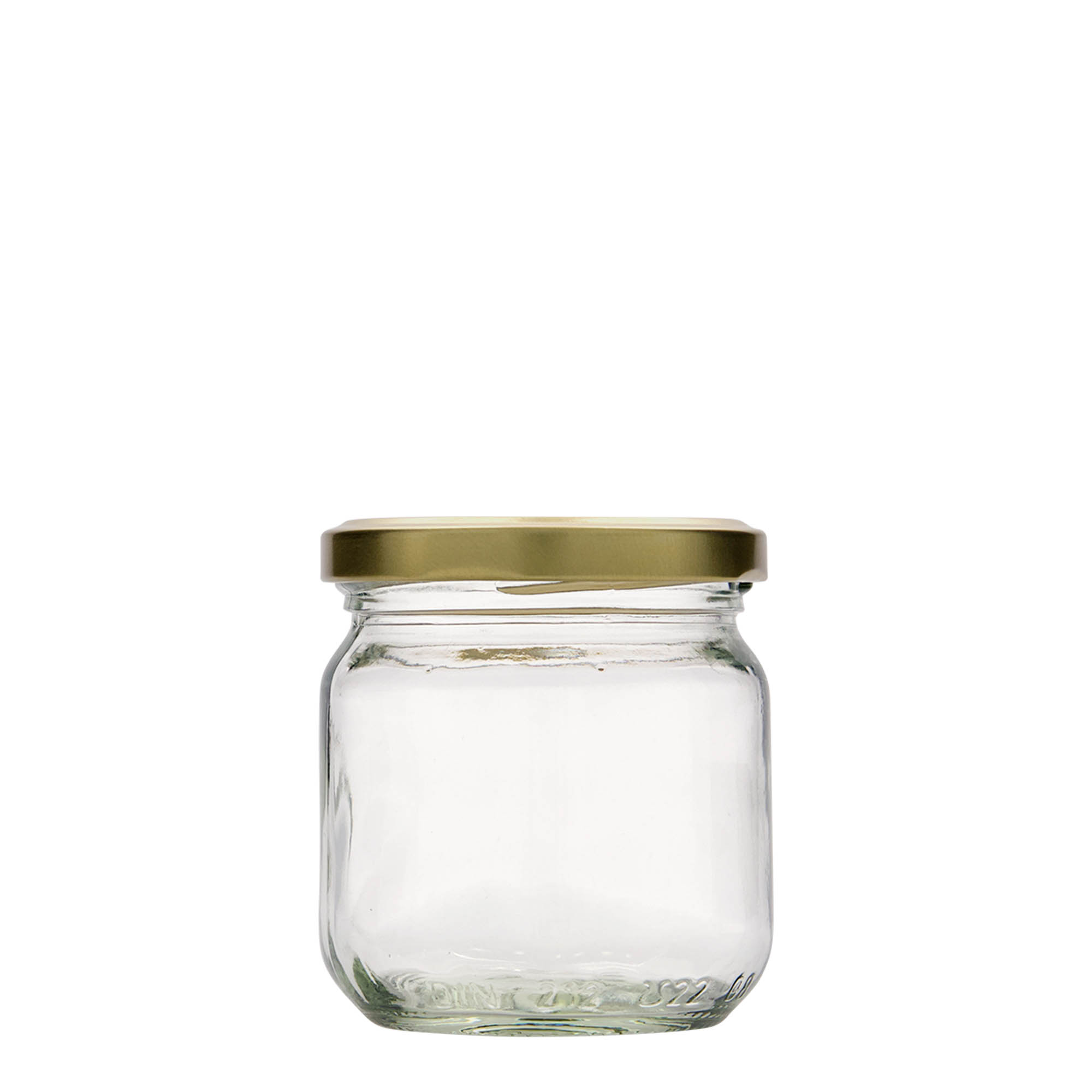 212 ml round jar, closure: twist off (TO 66)