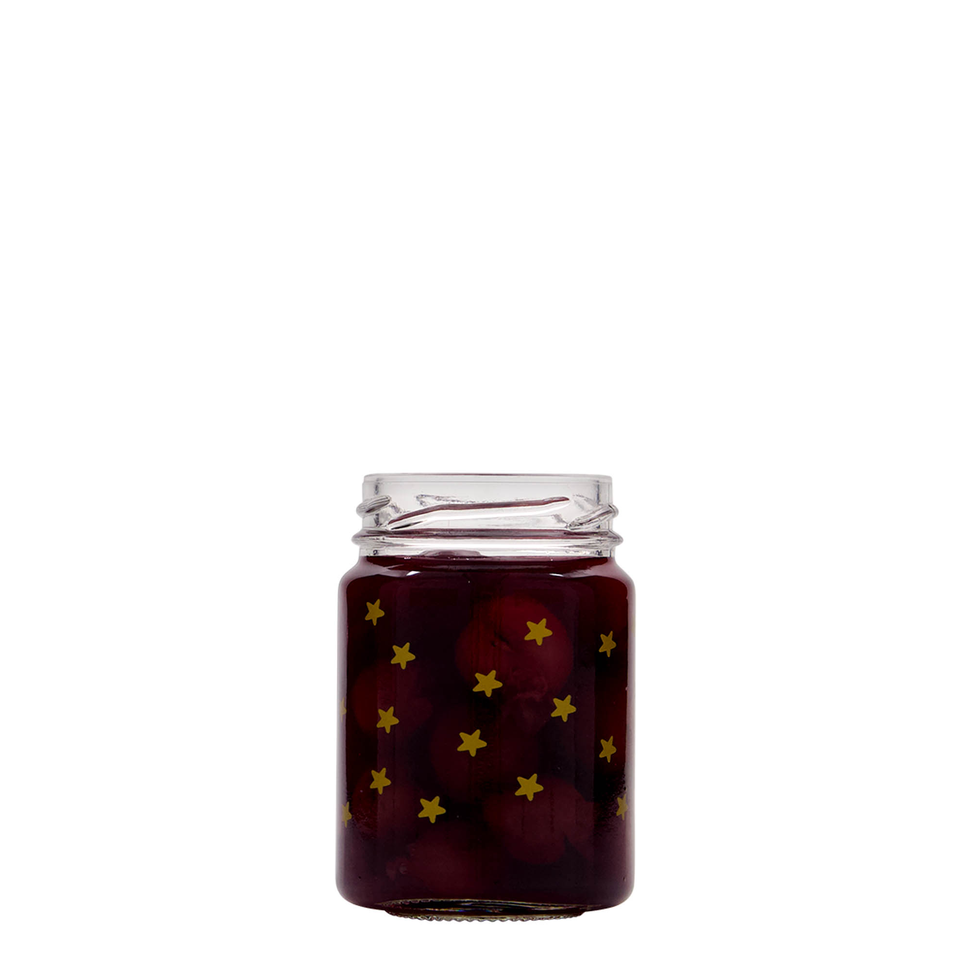 106 ml round jar, print: starry sky, closure: twist off (TO 48)