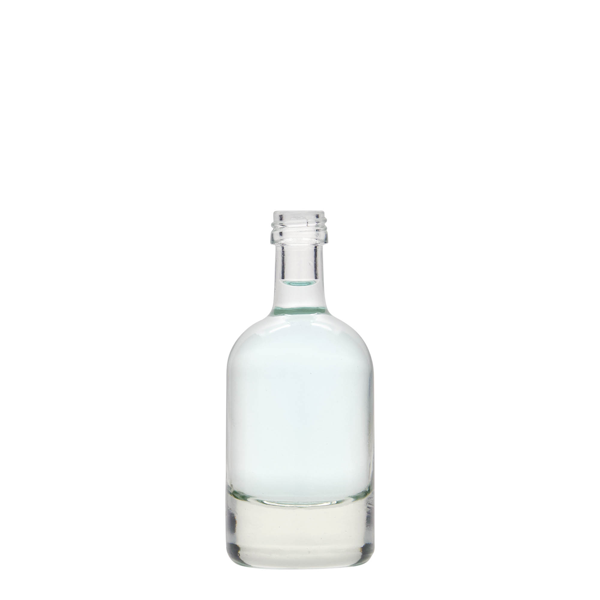 50 ml glass bottle 'Linea Uno', closure: PP 18