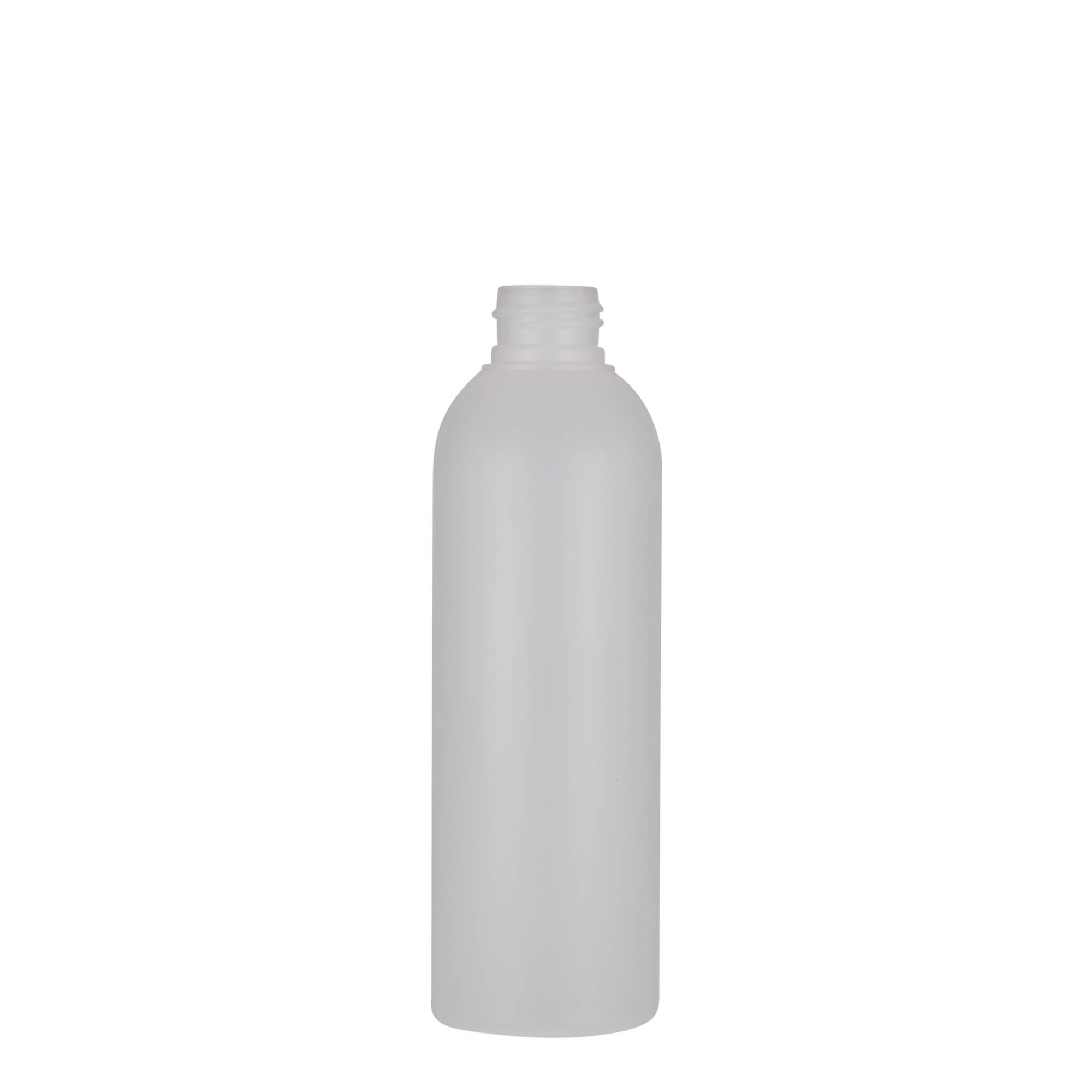 200 ml plastic bottle 'Tuffy', HDPE, natural, closure: GPI 24/410