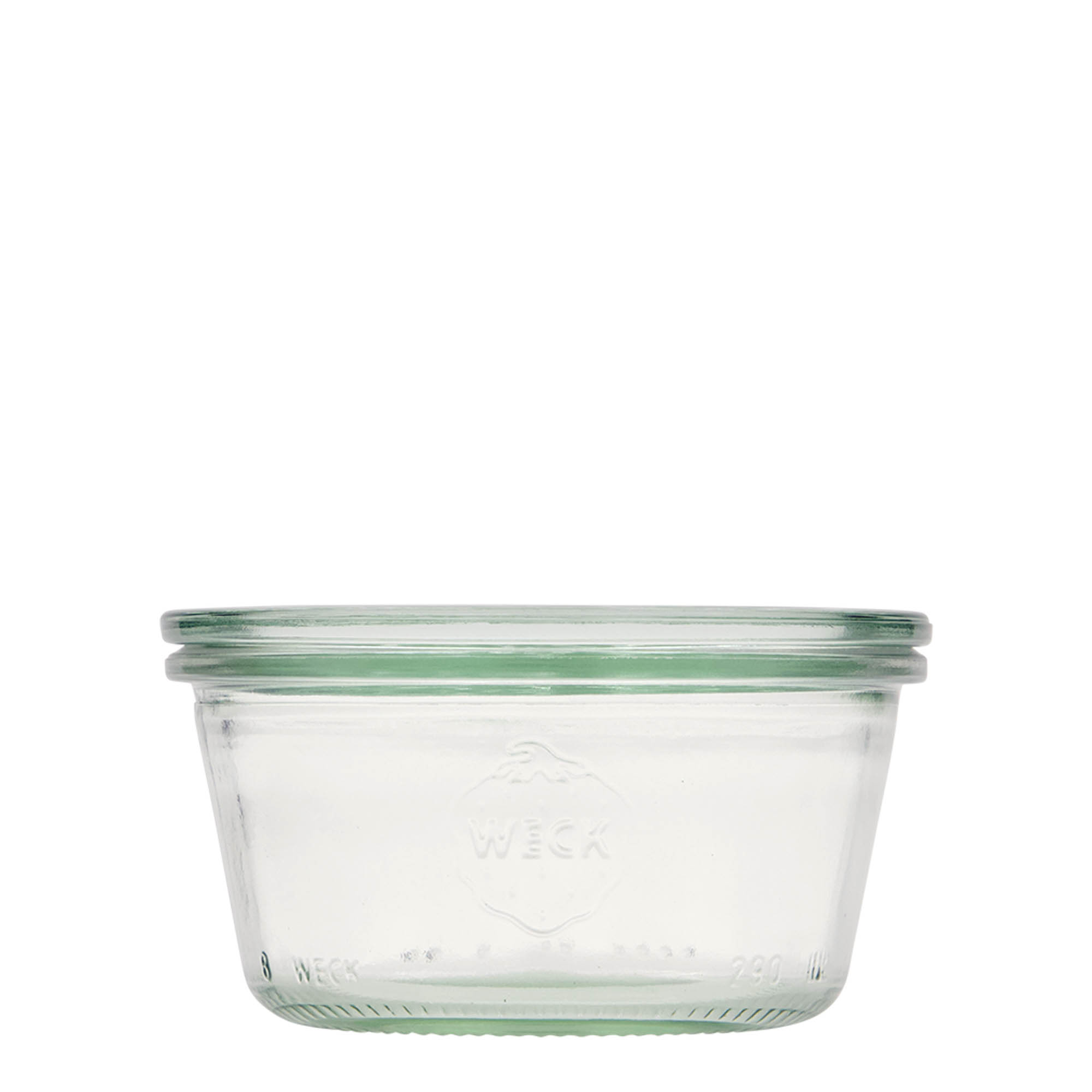 290 ml WECK cylindrical jar, closure: round rim