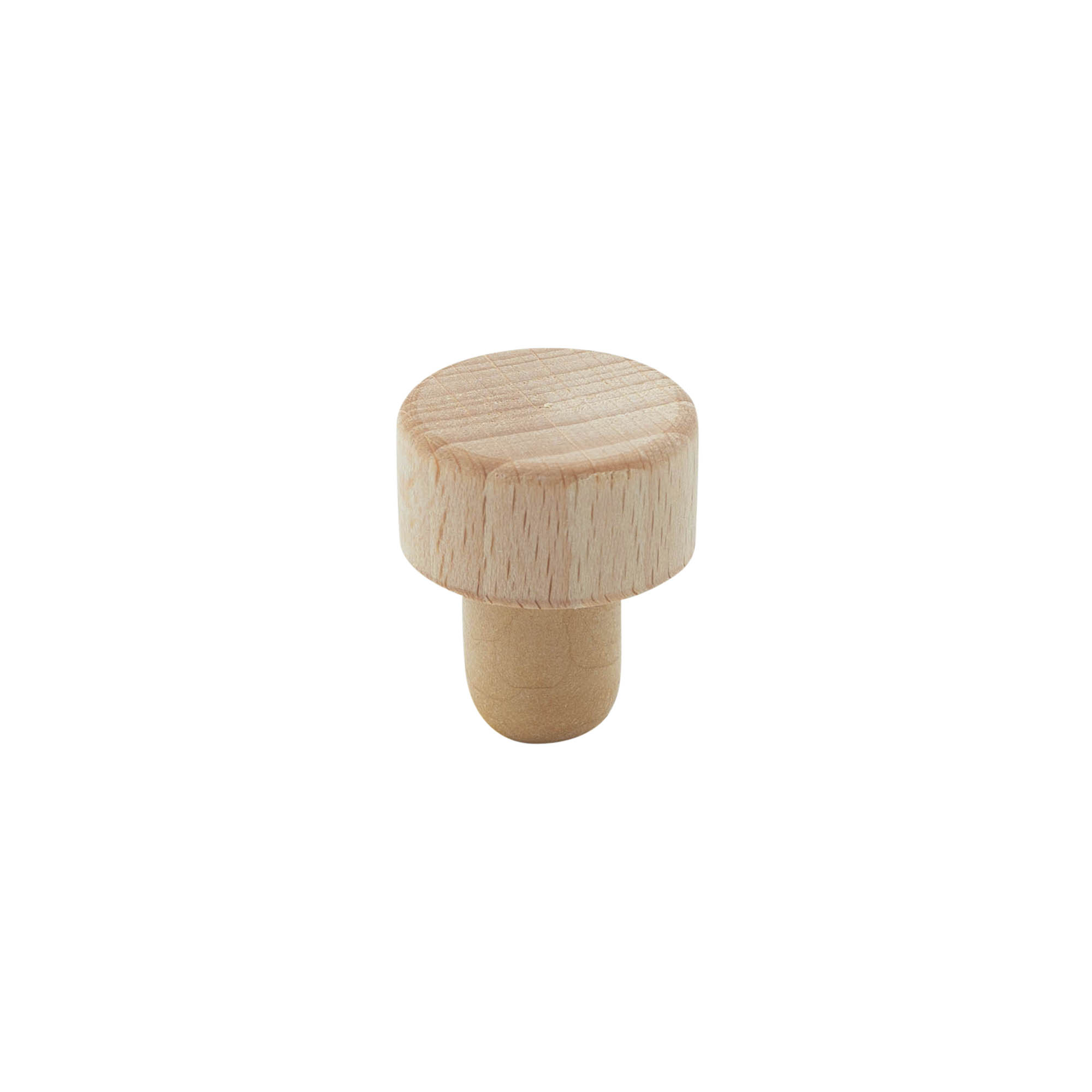 16 mm mushroom cork, plastic/wood, multicolour, for opening: cork