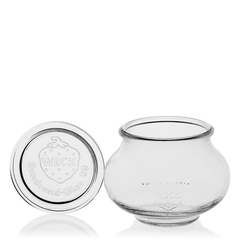 560 ml WECK decorative jar, closure: round rim