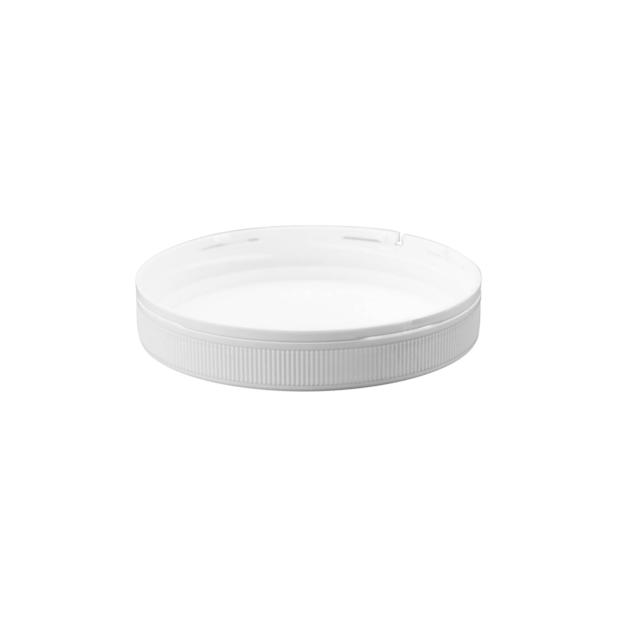 95mm screw cap 'Securilock', PP plastic, white