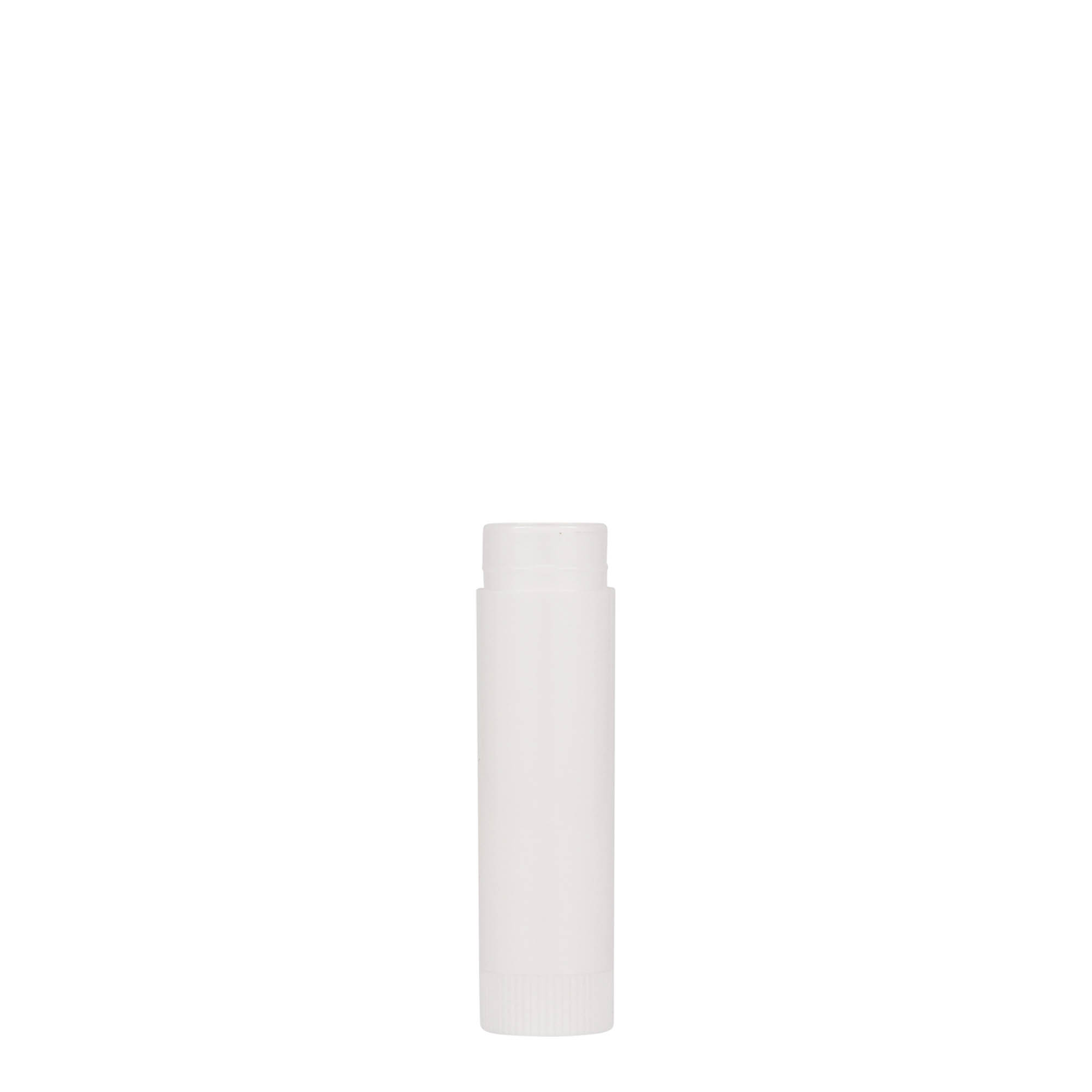 6 ml lipstick container, PP plastic, white