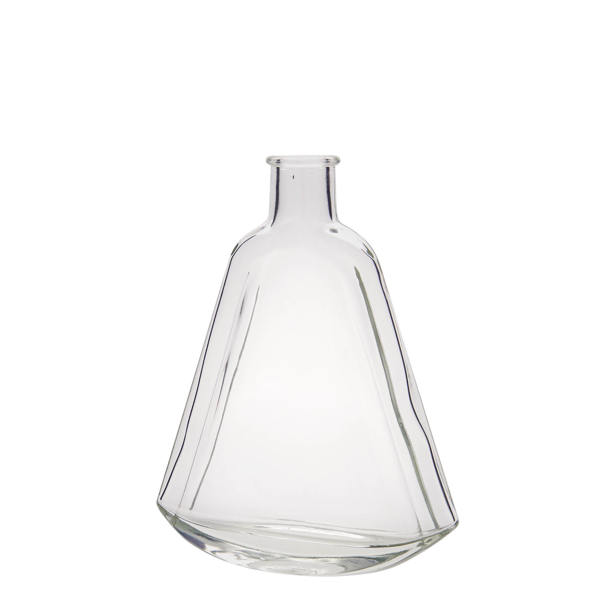 200 ml glass bottle 'Maurizio', oval, closure: cork