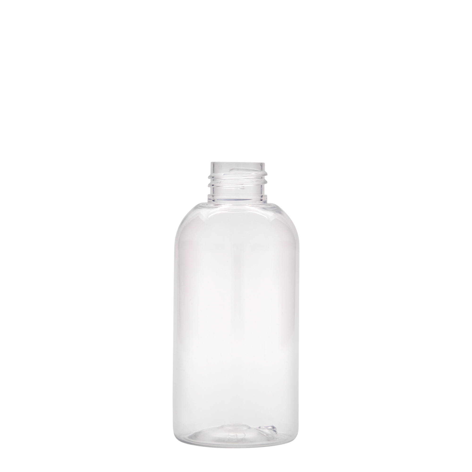 150 ml PET bottle 'Boston', plastic, closure: GPI 24/410