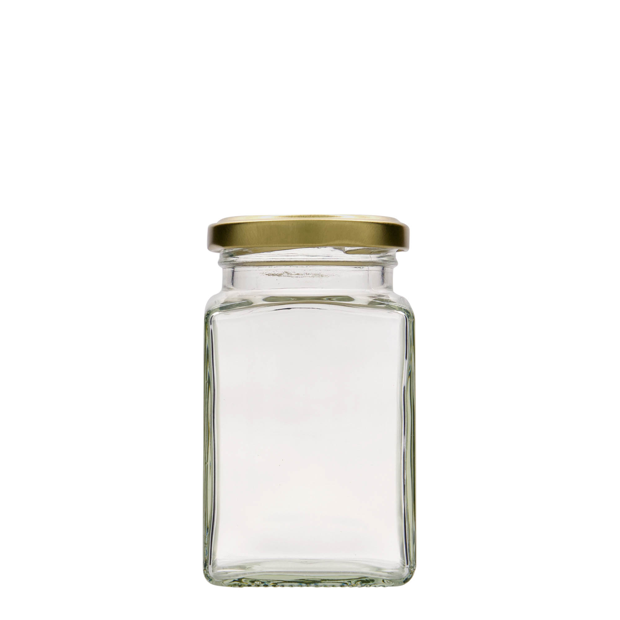 260 ml square jar, closure: twist off (TO 58)