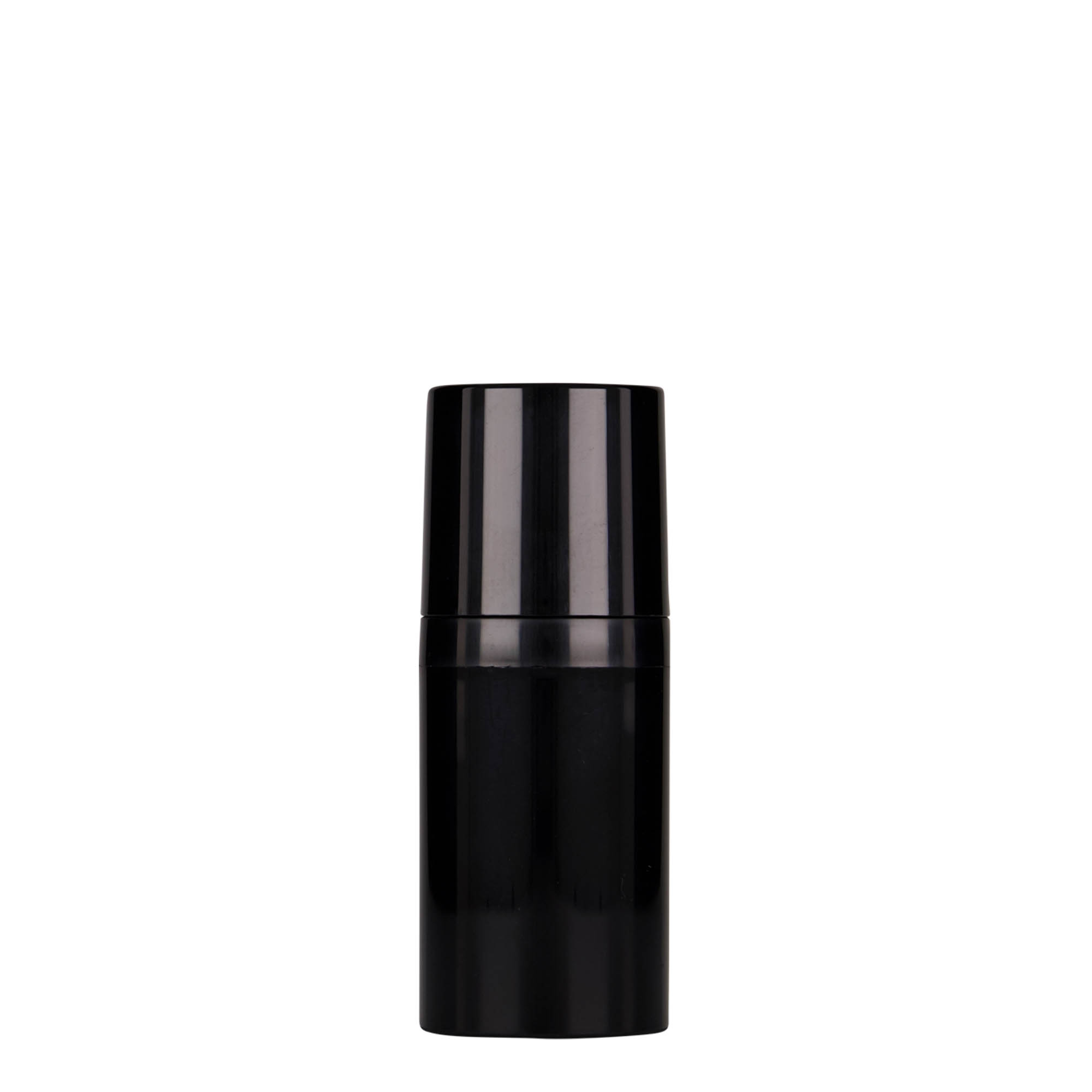 30 ml airless dispenser 'Mezzo', PP plastic, black