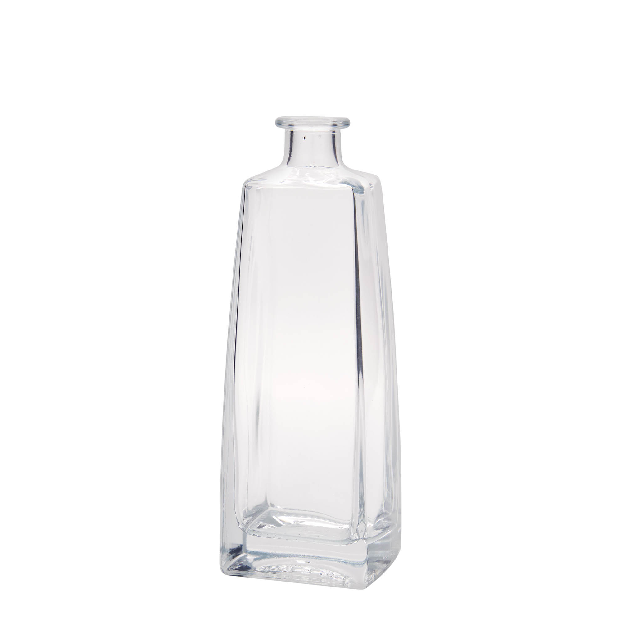 500 ml glass bottle 'Timmy', rectangular, closure: cork