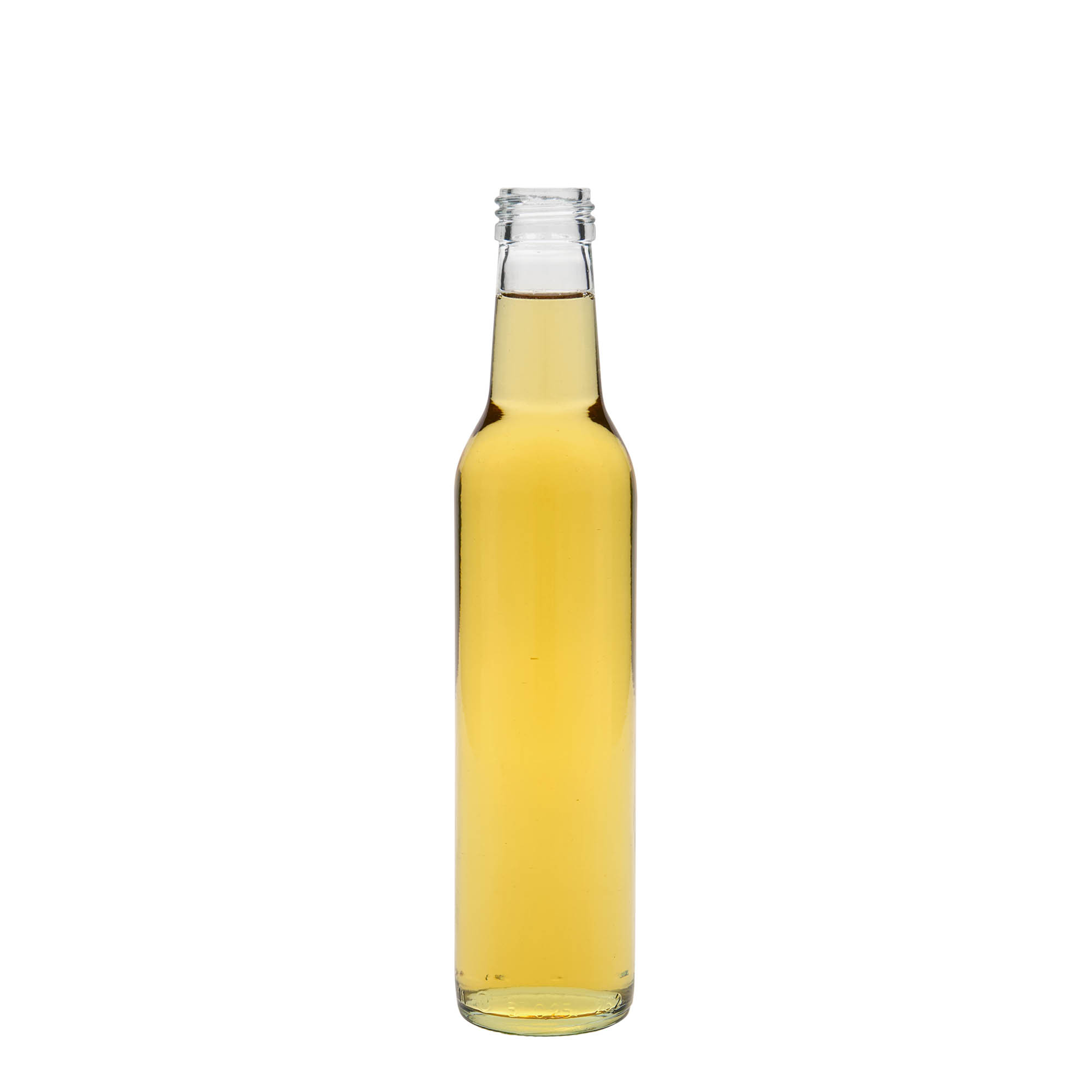 250 ml glass bottle 'Cilindrica', closure: PP 28