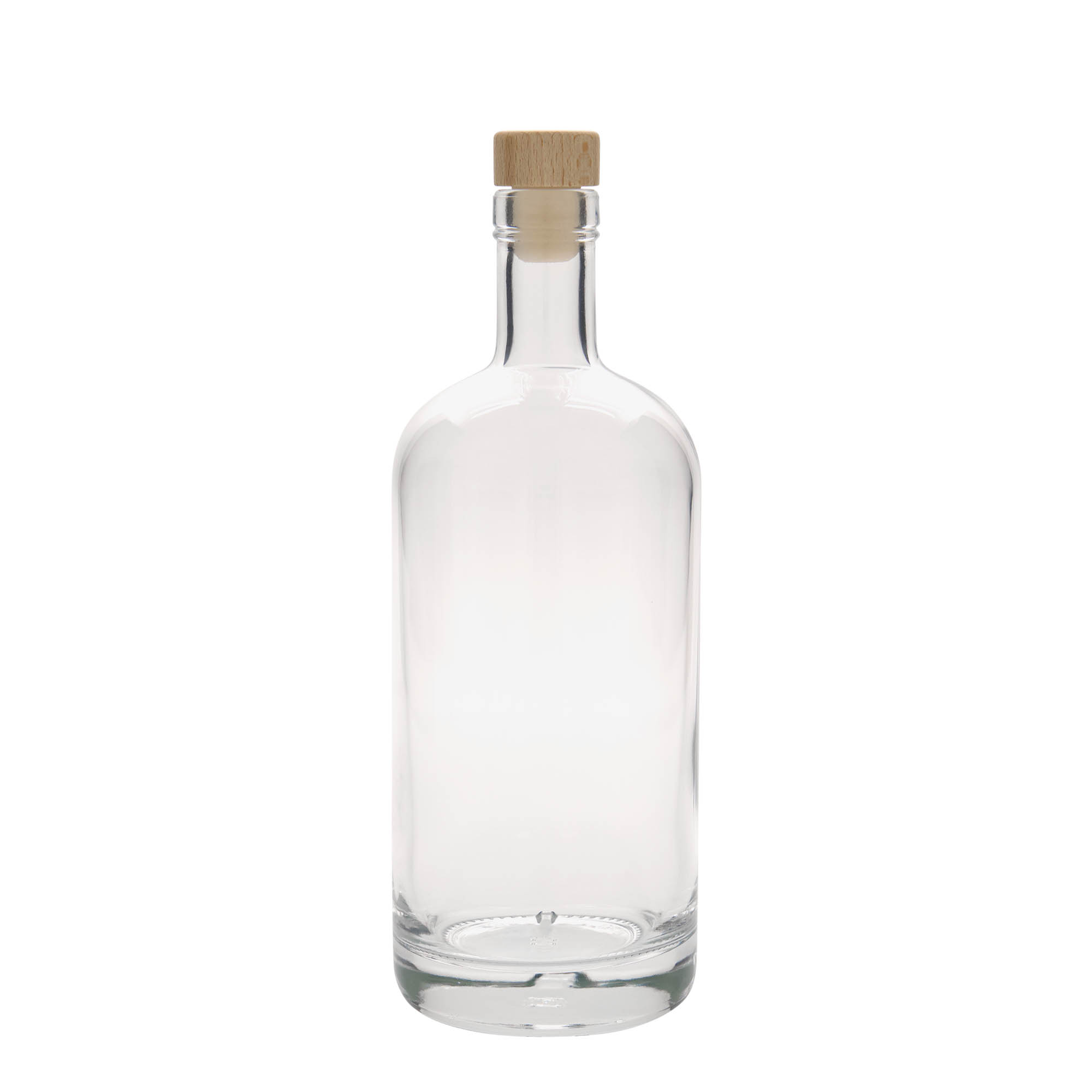 700 ml glass bottle 'Linea Uno', closure: cork