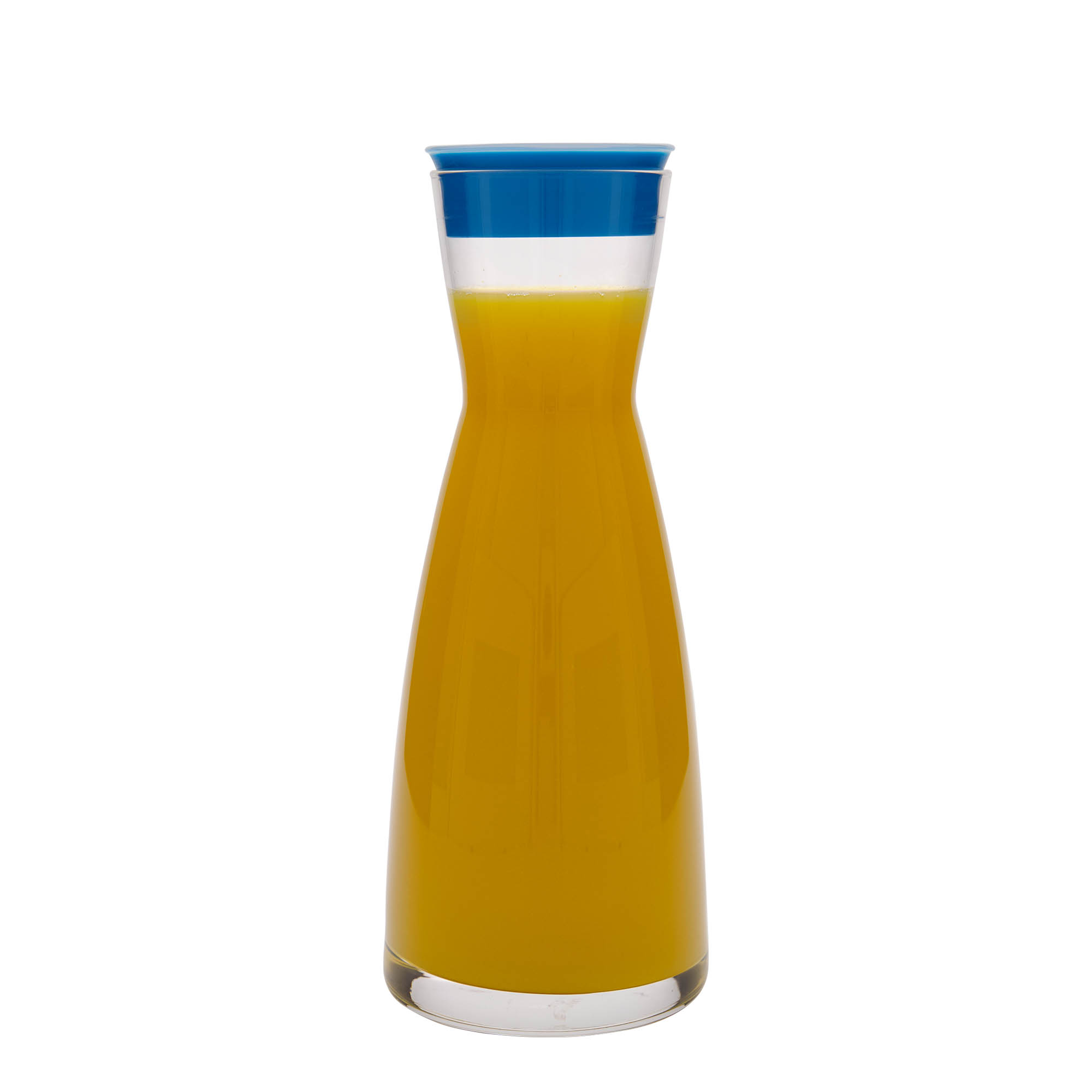 1,000 ml carafe 'Ypsilon', glass, blue