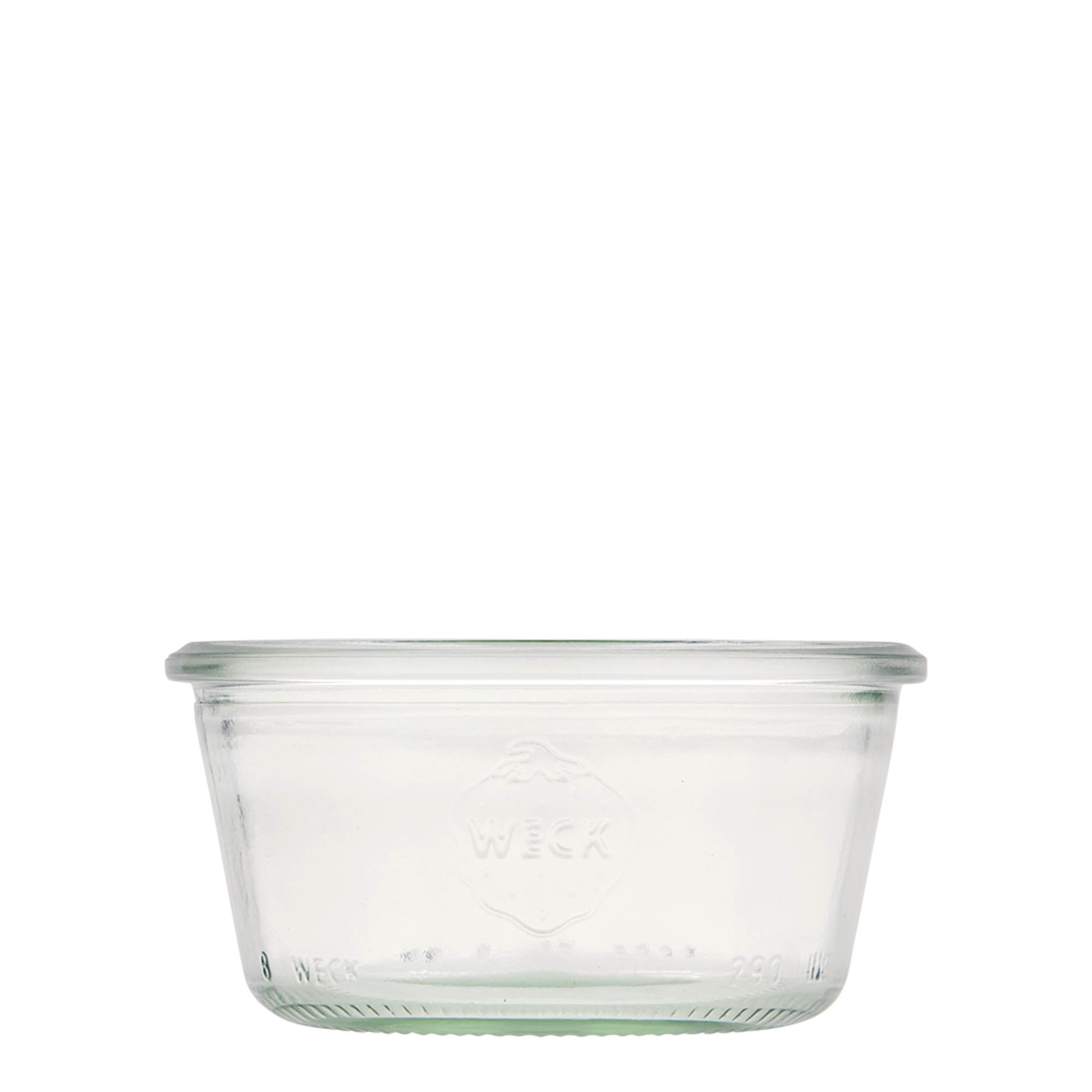 290 ml WECK cylindrical jar, closure: round rim