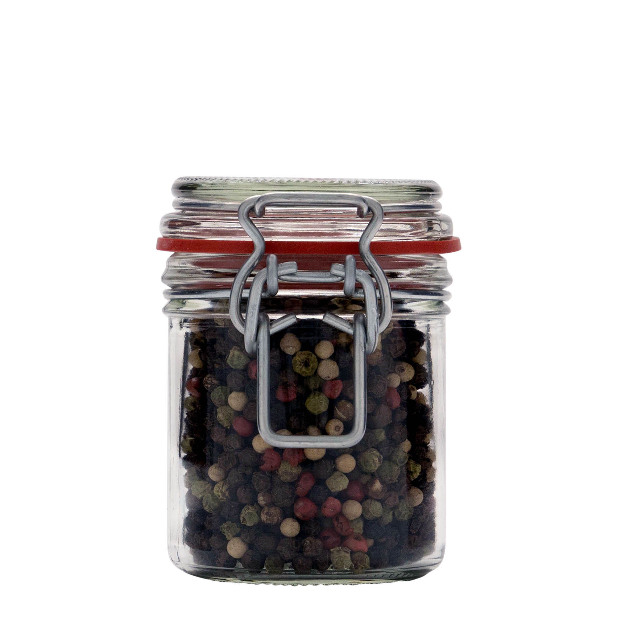 167 ml clip top jar, closure: clip top