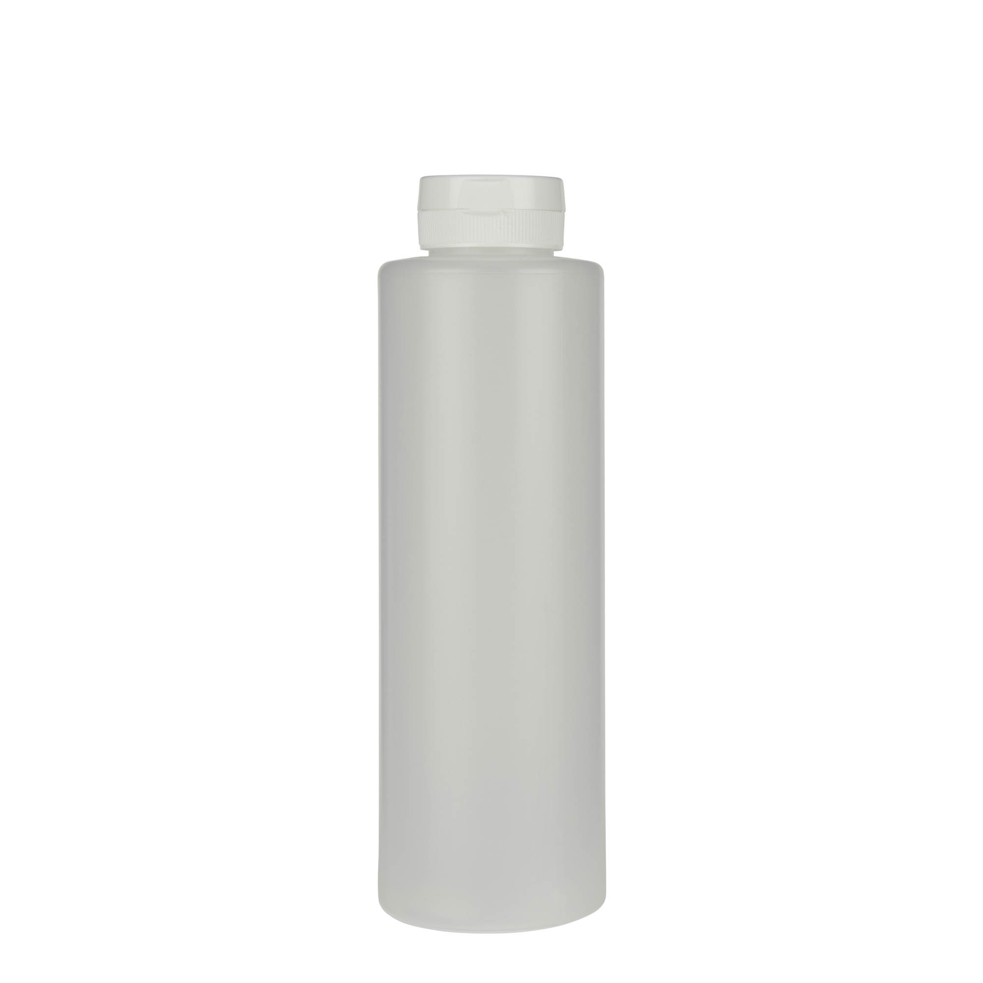 500 ml condiment bottle, LDPE plastic, natural, closure: GPI 38/400