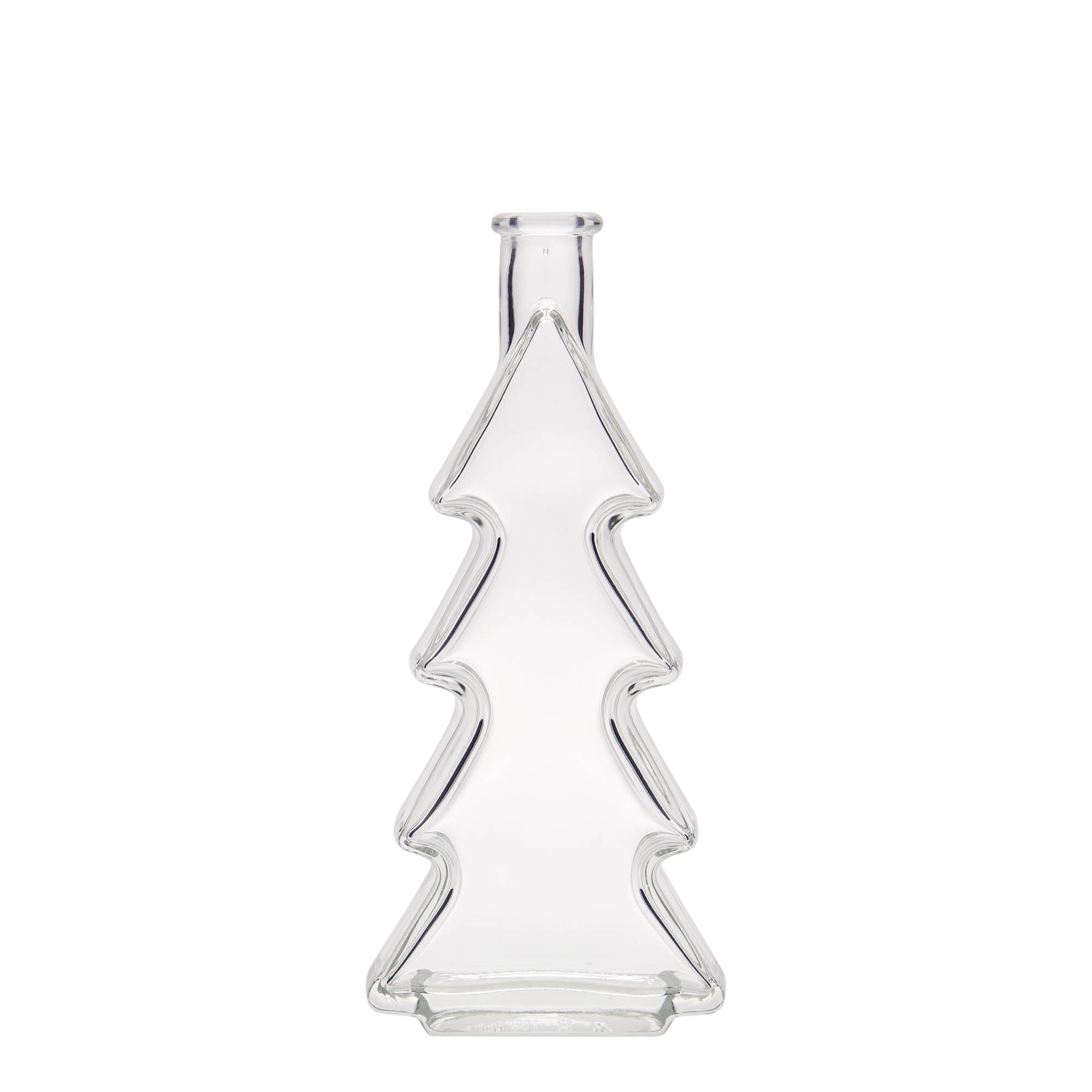 200 ml glass bottle 'Christmas Tree', closure: cork