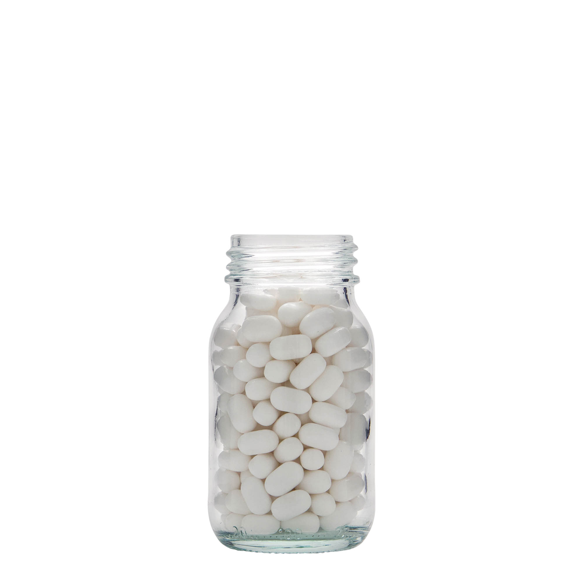 100 ml wide mouth jar, closure: DIN 40