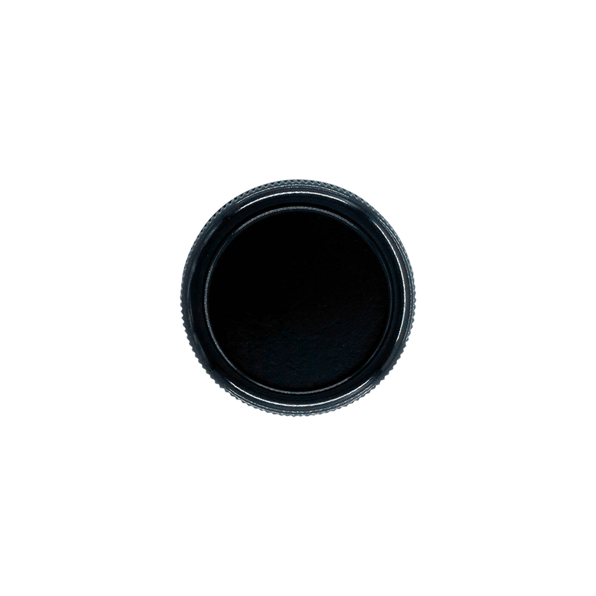 Screw cap for 'inkwell', HPM plastic, black