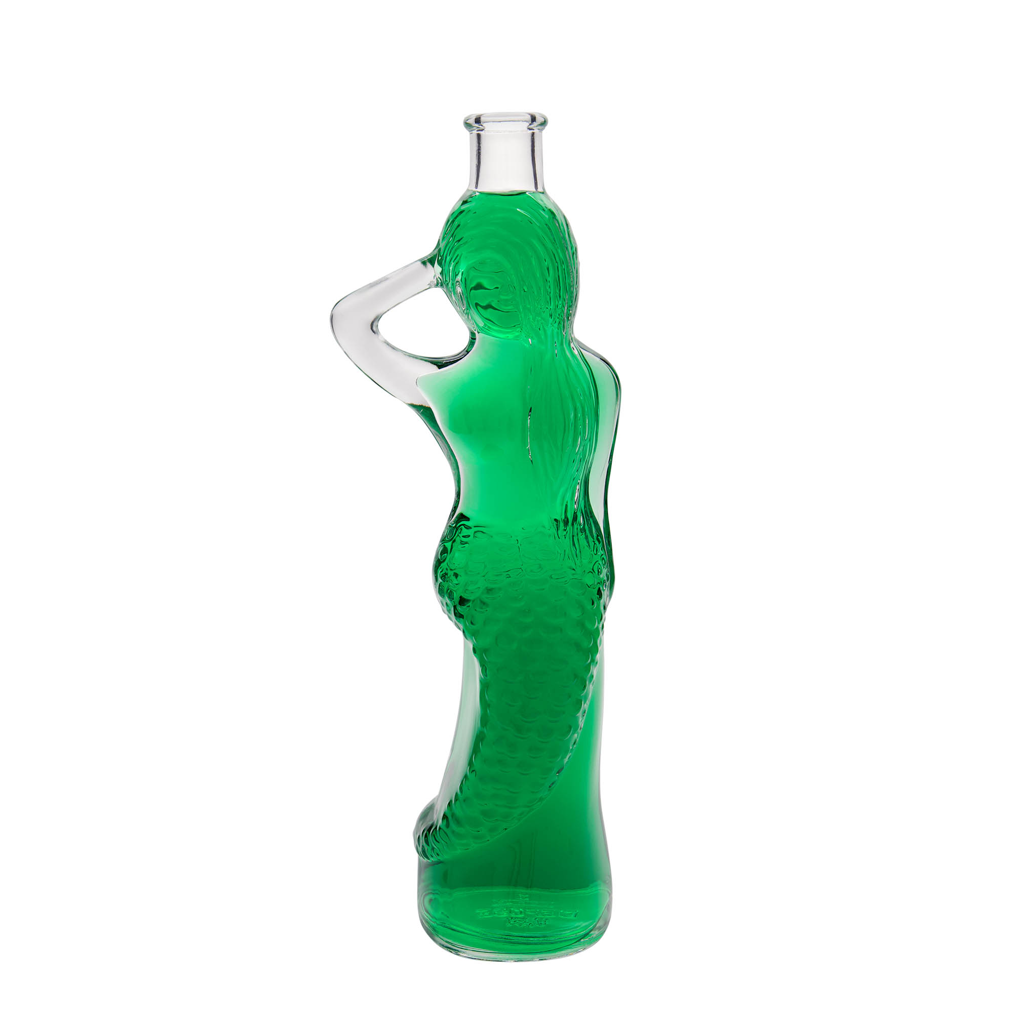 500 ml glass bottle 'Mermaid', closure: cork