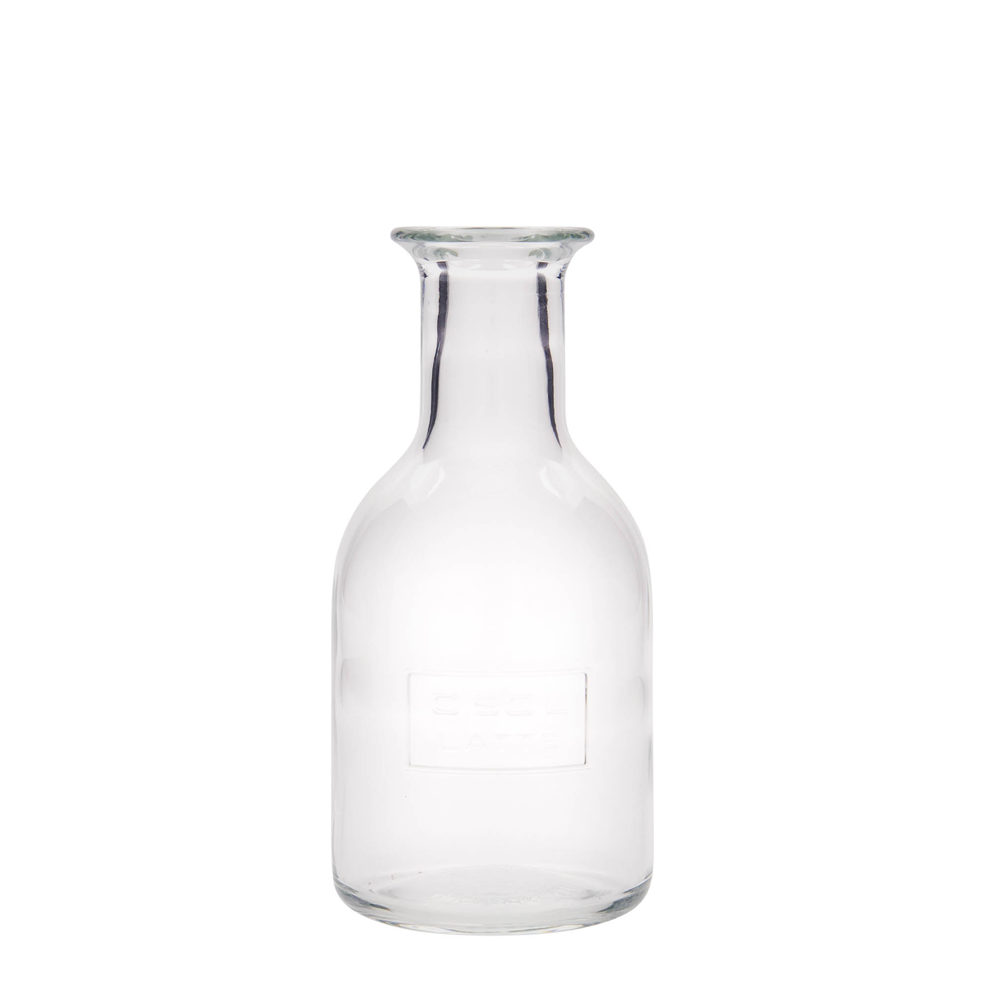 500 ml glass bottle 'Optima Latte', closure: cork