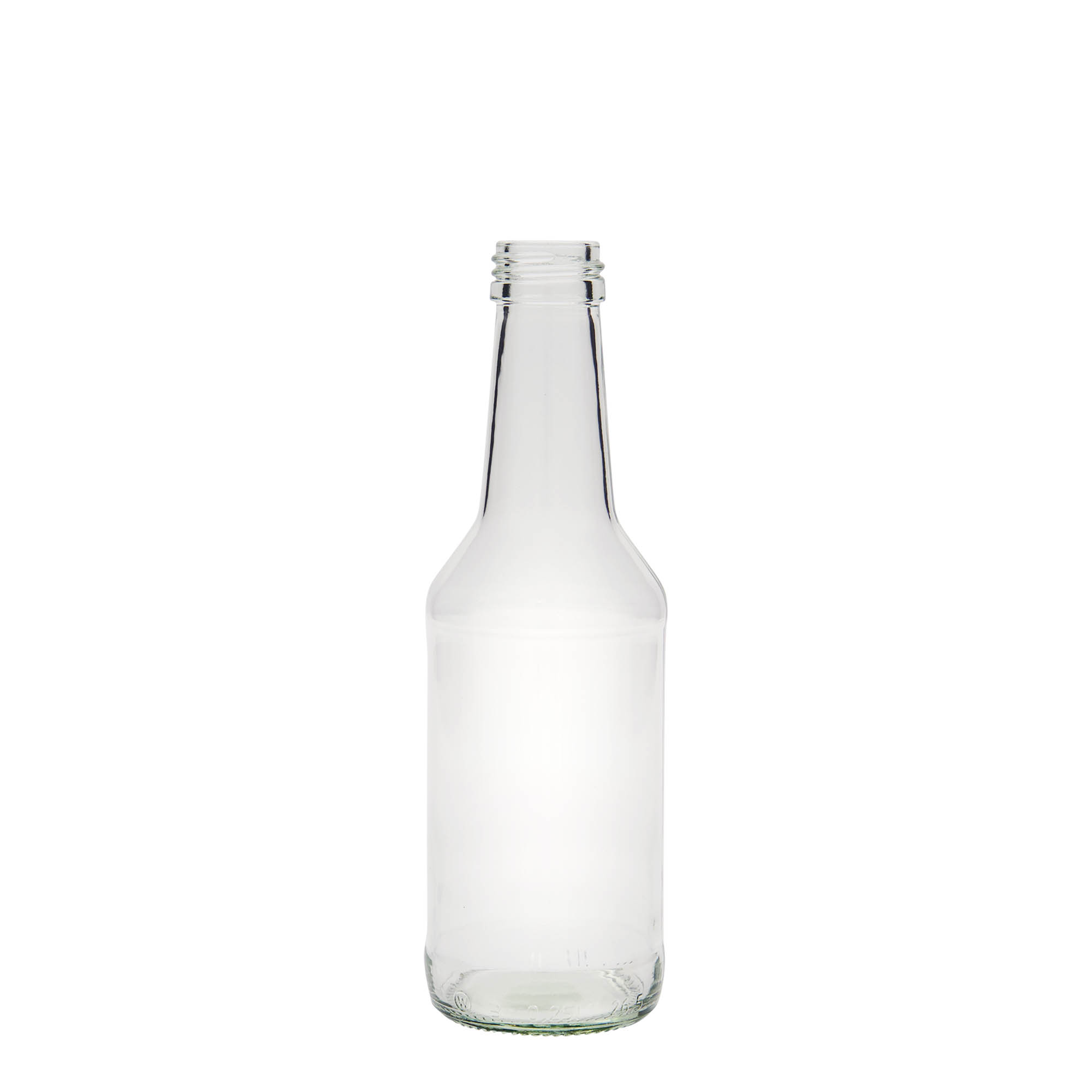 250 ml glass bottle 'Nils', closure: PP 28