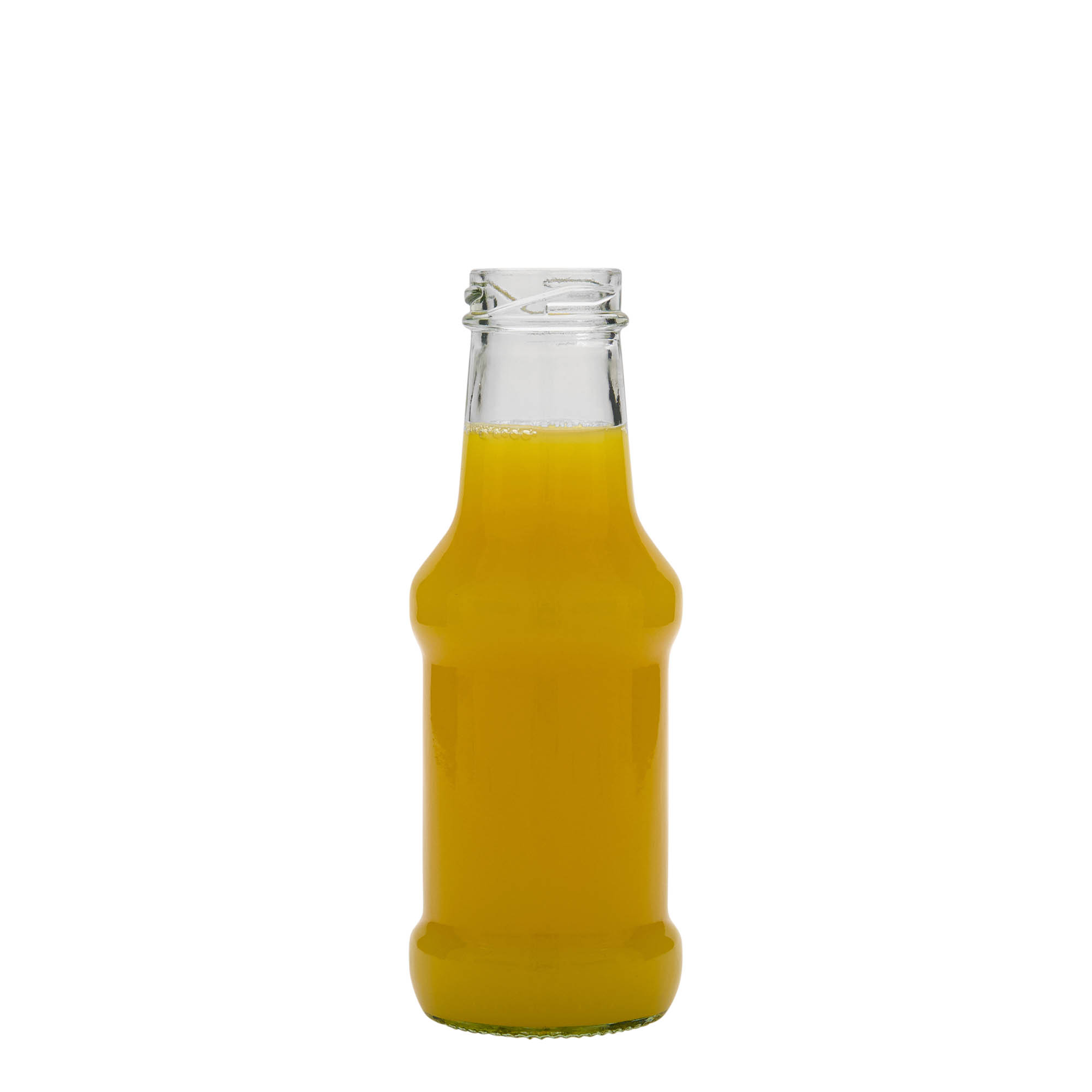 250 ml condiment bottle, glass, closure: twist off (TO 38)