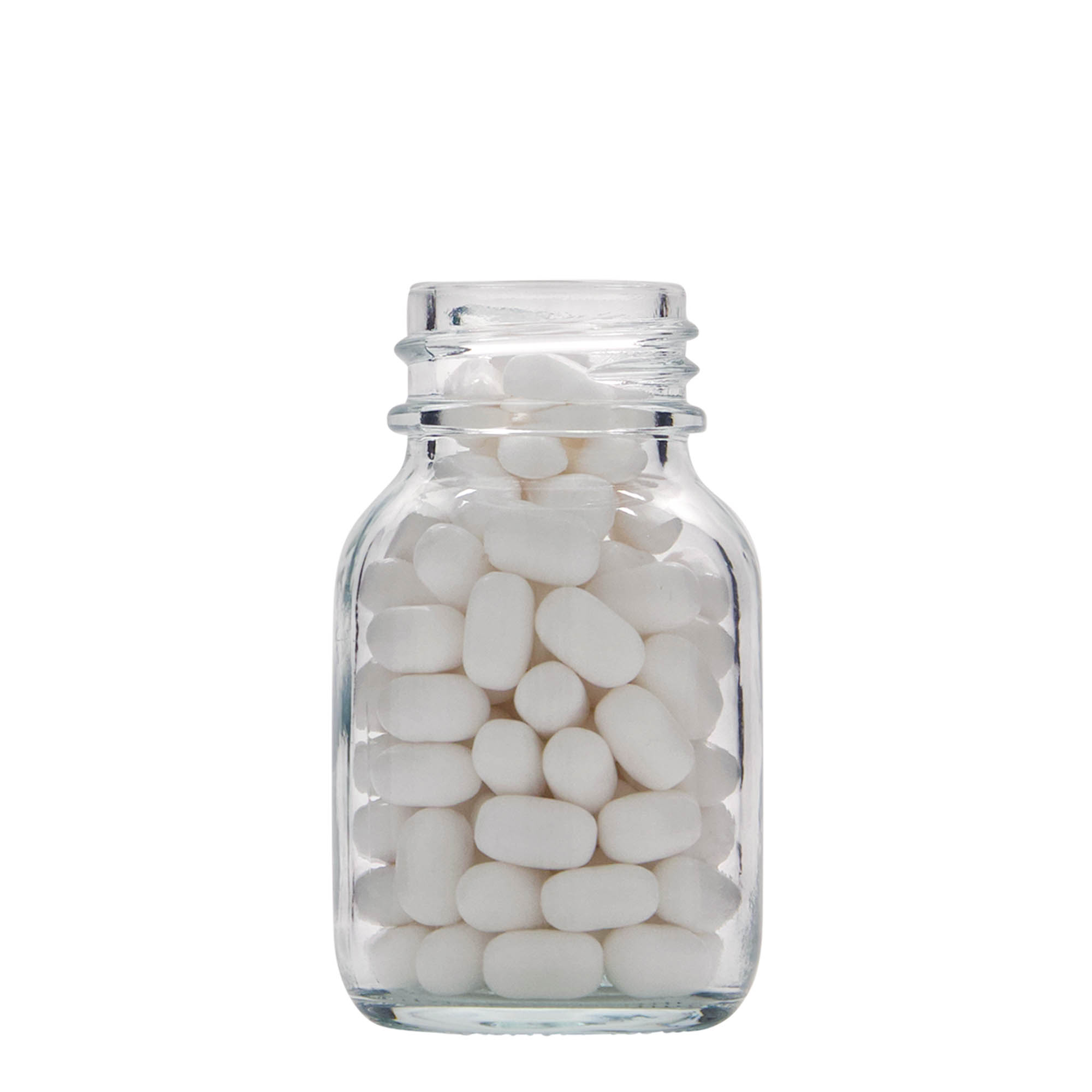 50 ml wide mouth jar, closure: DIN 32