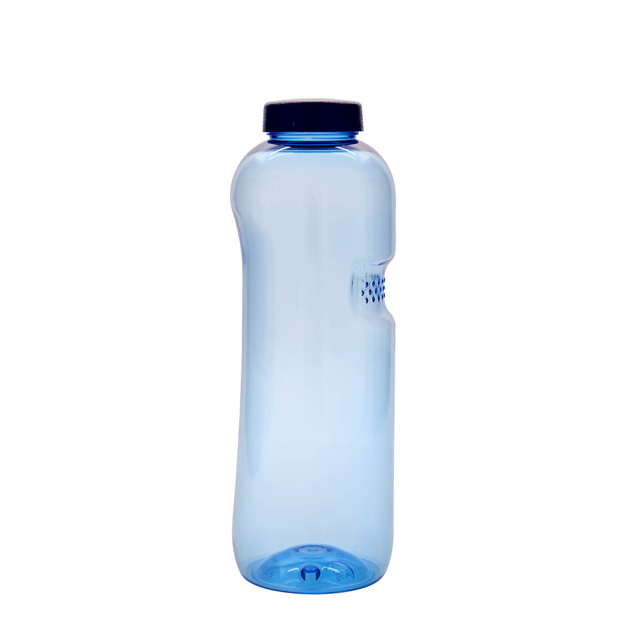 1,000 ml PET water bottle 'Kavodrink', plastic, blue