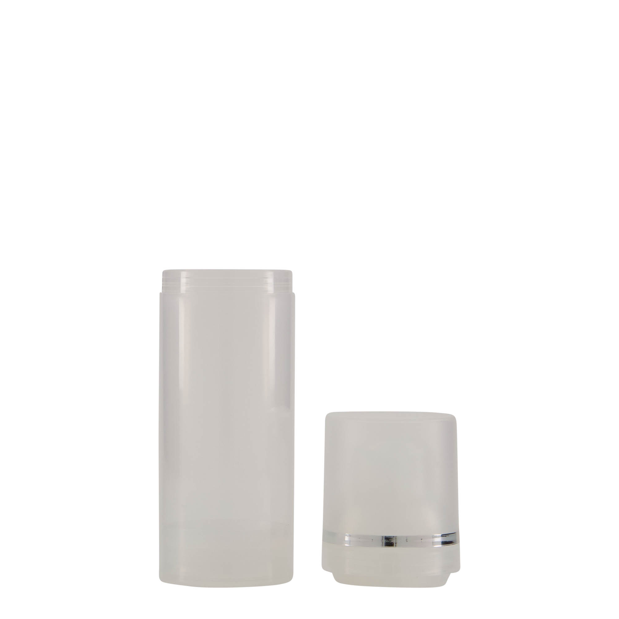 50 ml airless dispenser 'Mezzo', PP plastic, natural