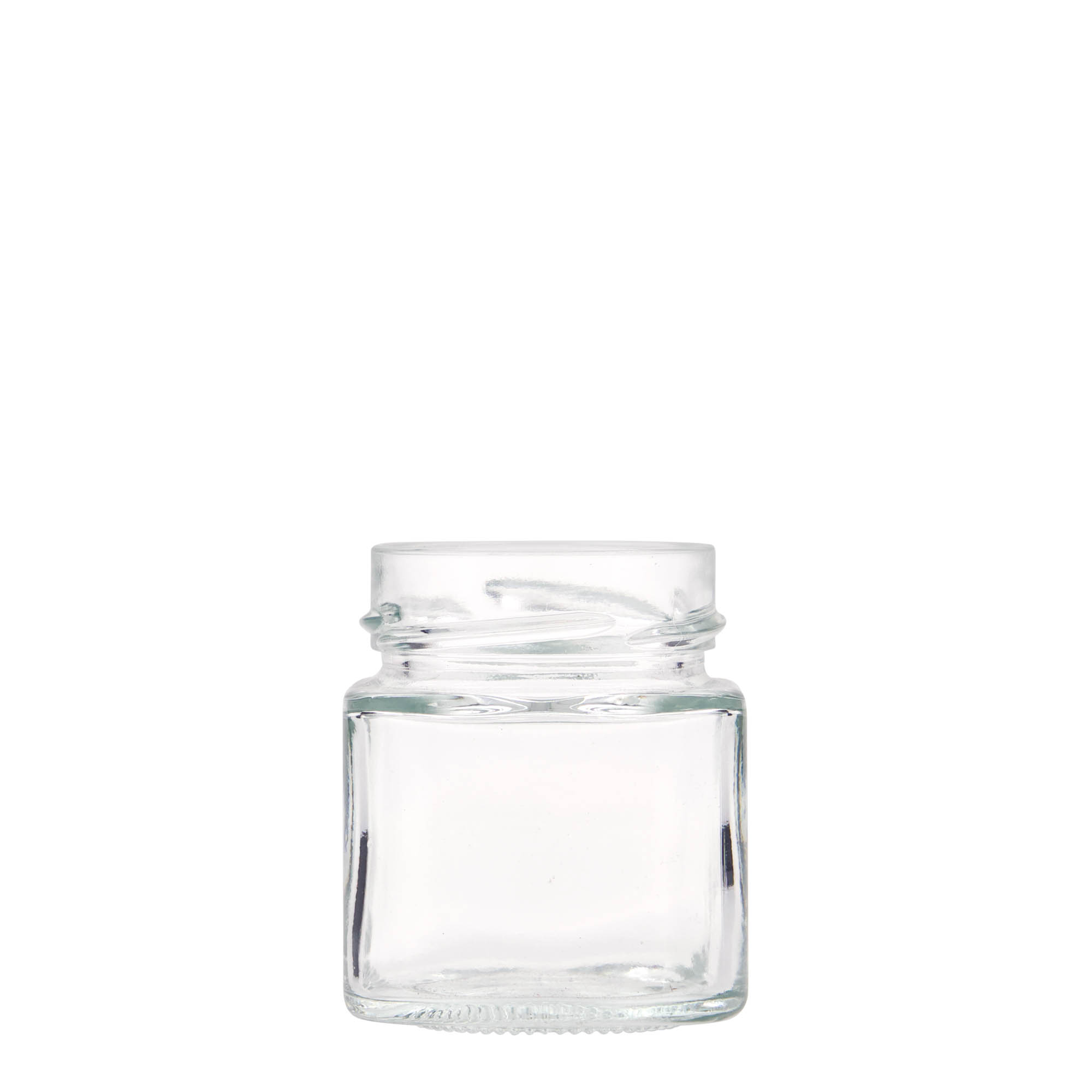 156 ml square jar 'Funny', closure: deep twist off (DTO 58)